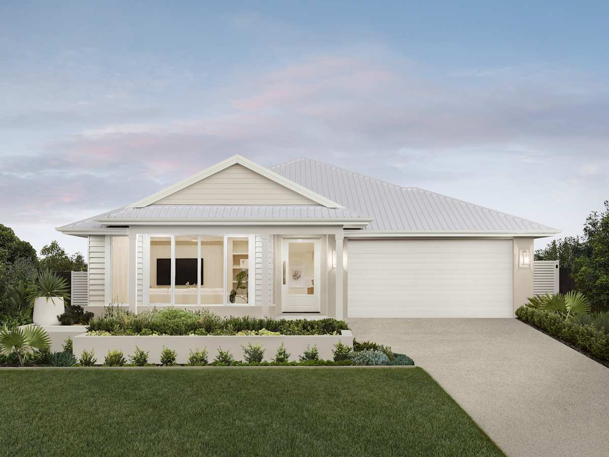 Bayswater Manor House Design Sanctuary Facade in Coastal style