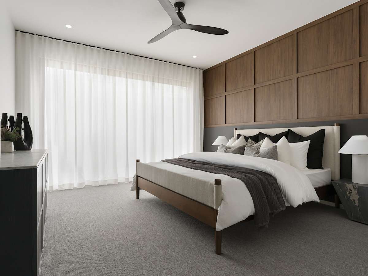 Miami Grande House Design Main Bedroom in Contempo style