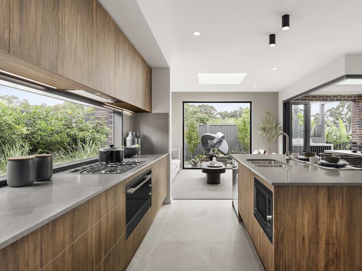 Lancaster 29 House Design Kitchen in Urban style
