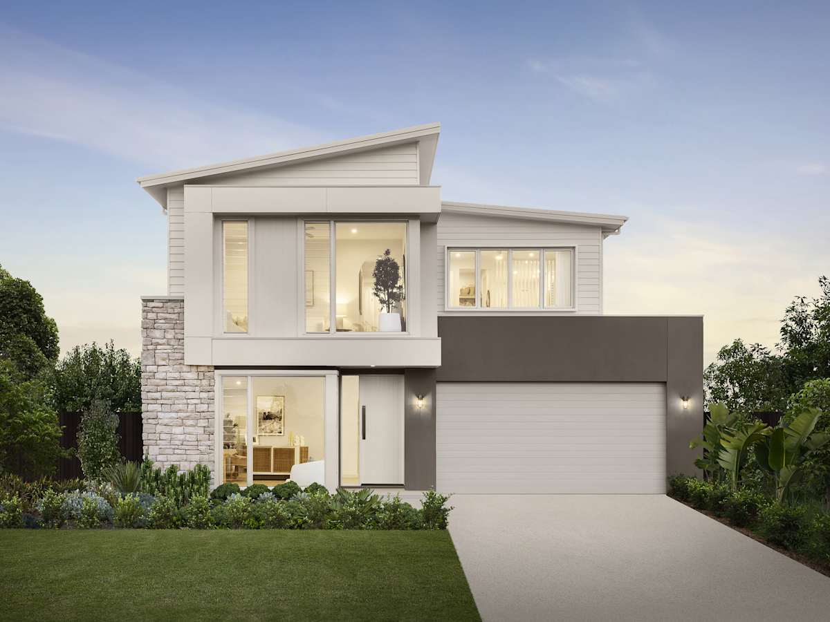 Panorama 33 House Design Burleigh Facade in Coastal Style