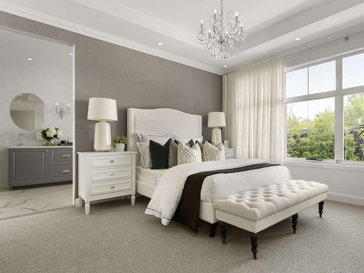 Retreat Grande House Design Main Bedroom in Classic style