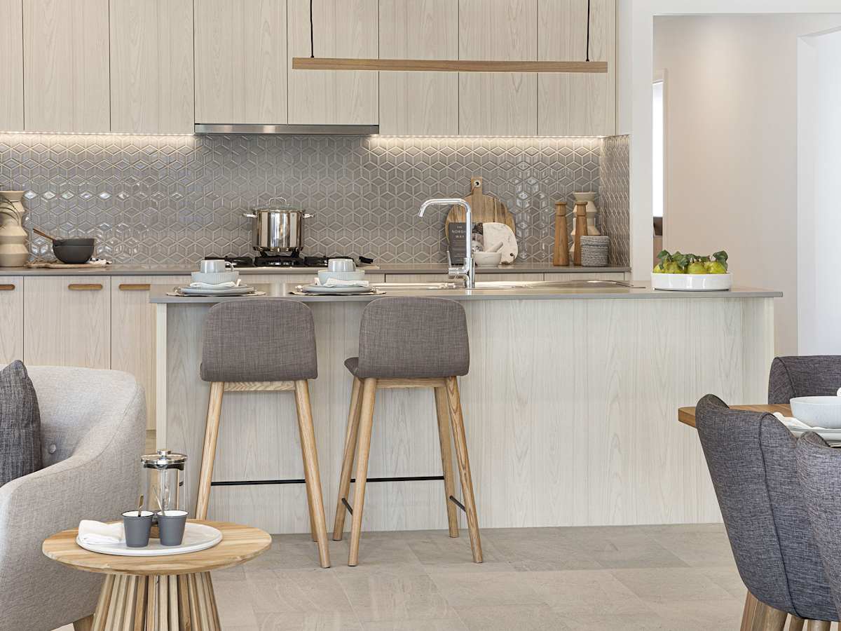 Lucia One House Design Kitchen in Contempo Style