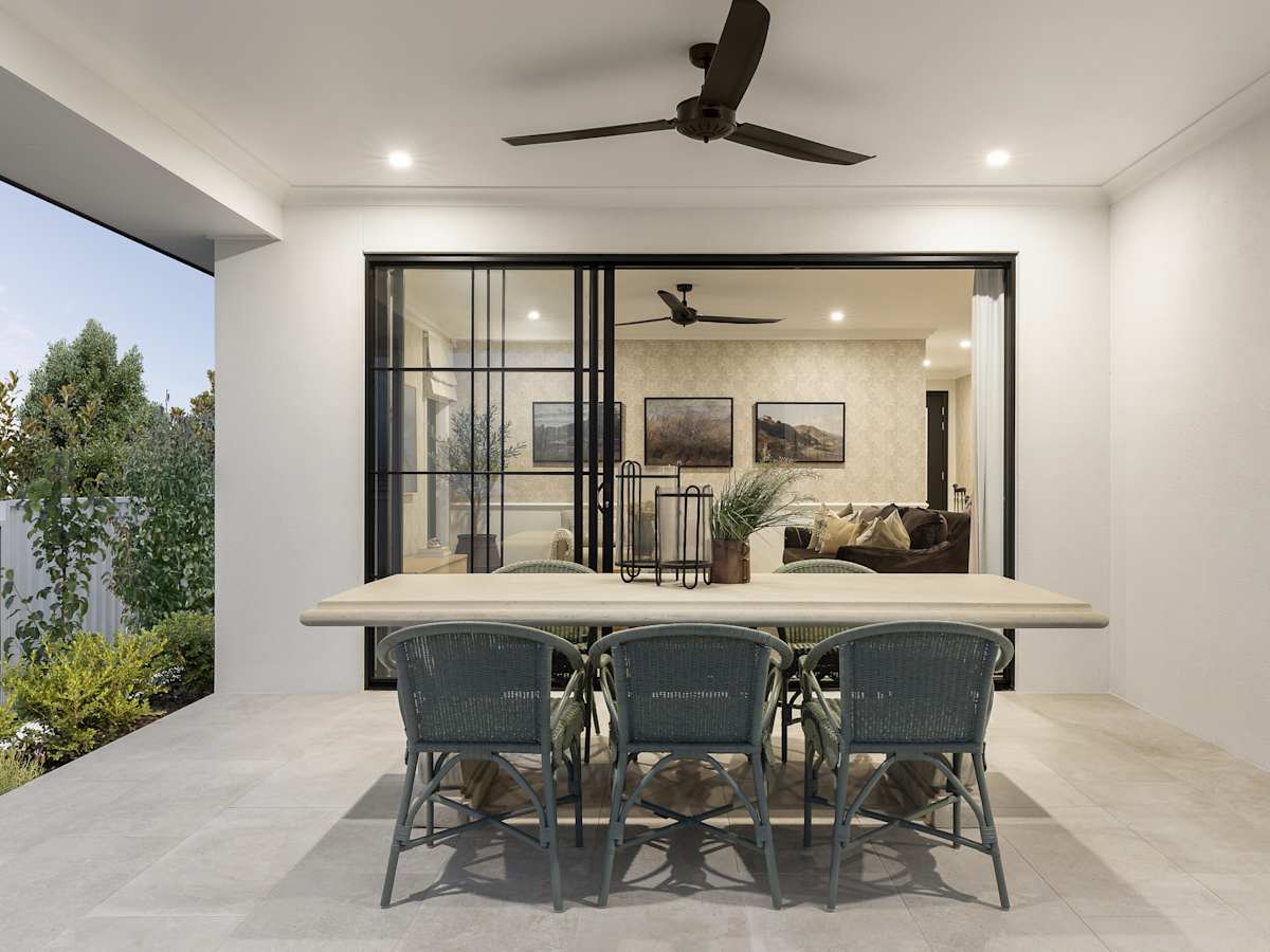 Mayfair Hampton house design Alfresco in Classic style