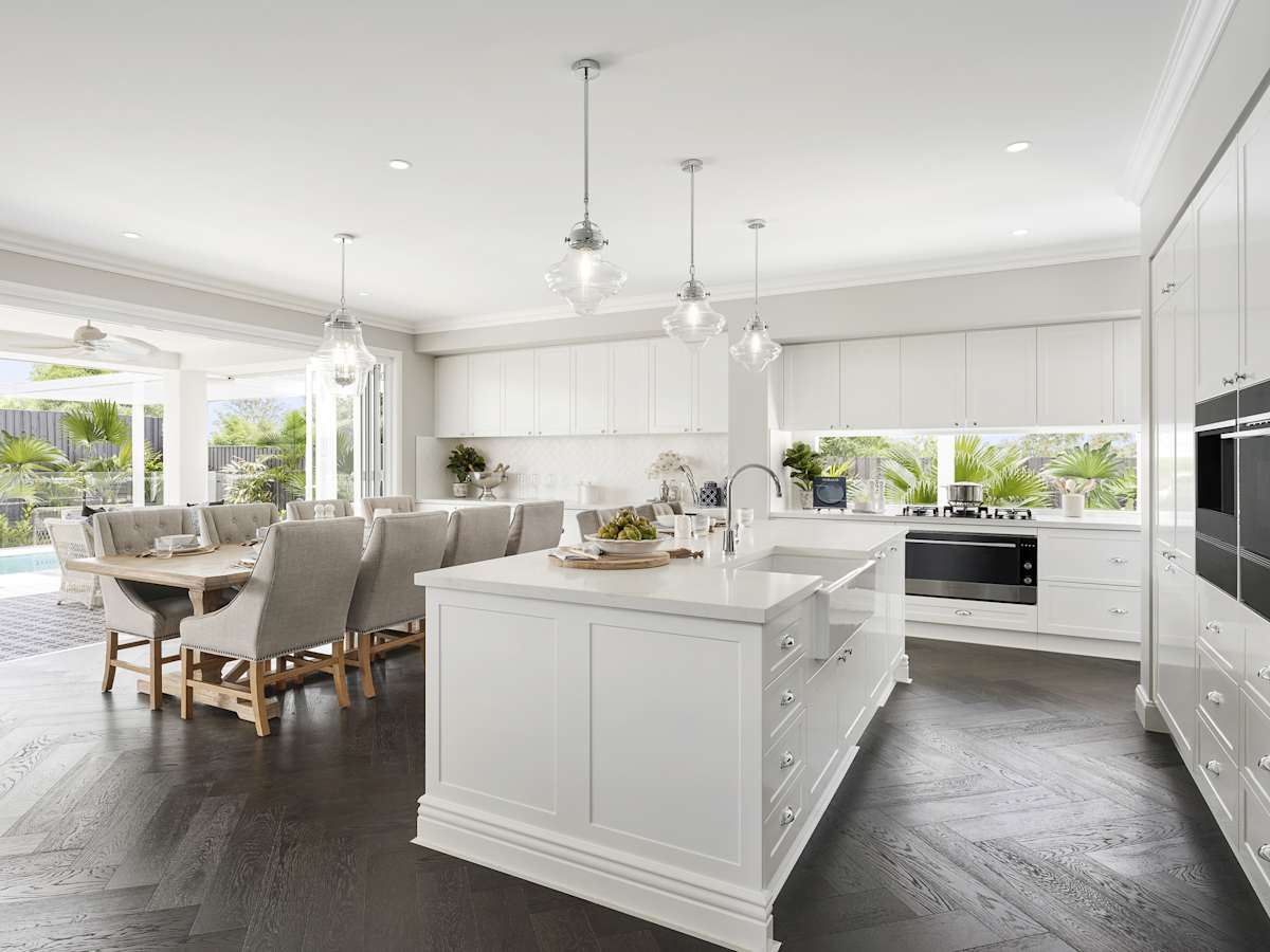 Panorama 39 house design Kitchen Dining in Classic style