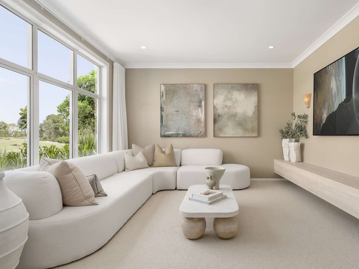 Enzo five House Design Theatre in Coastal style