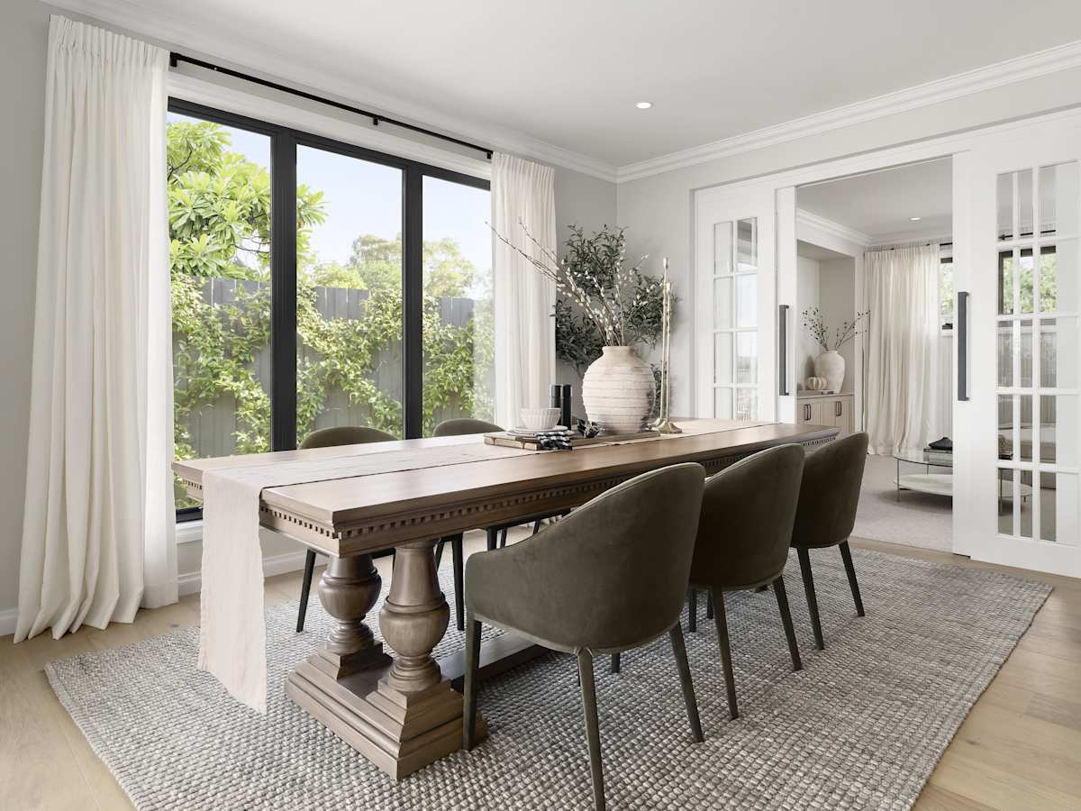 San Marino Encore House Design Dining in Classic style