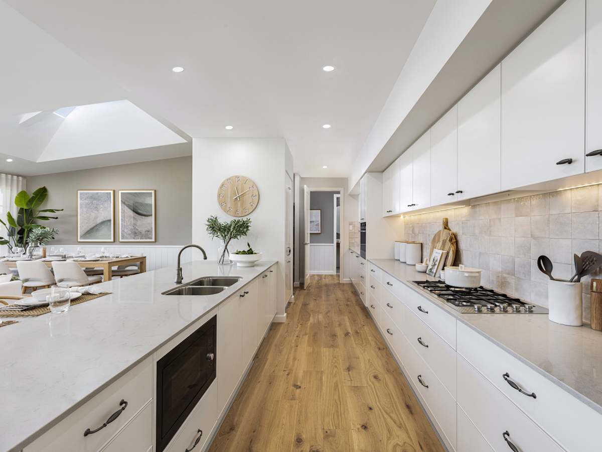 Retreat Grande house design kitchen in Coastal style