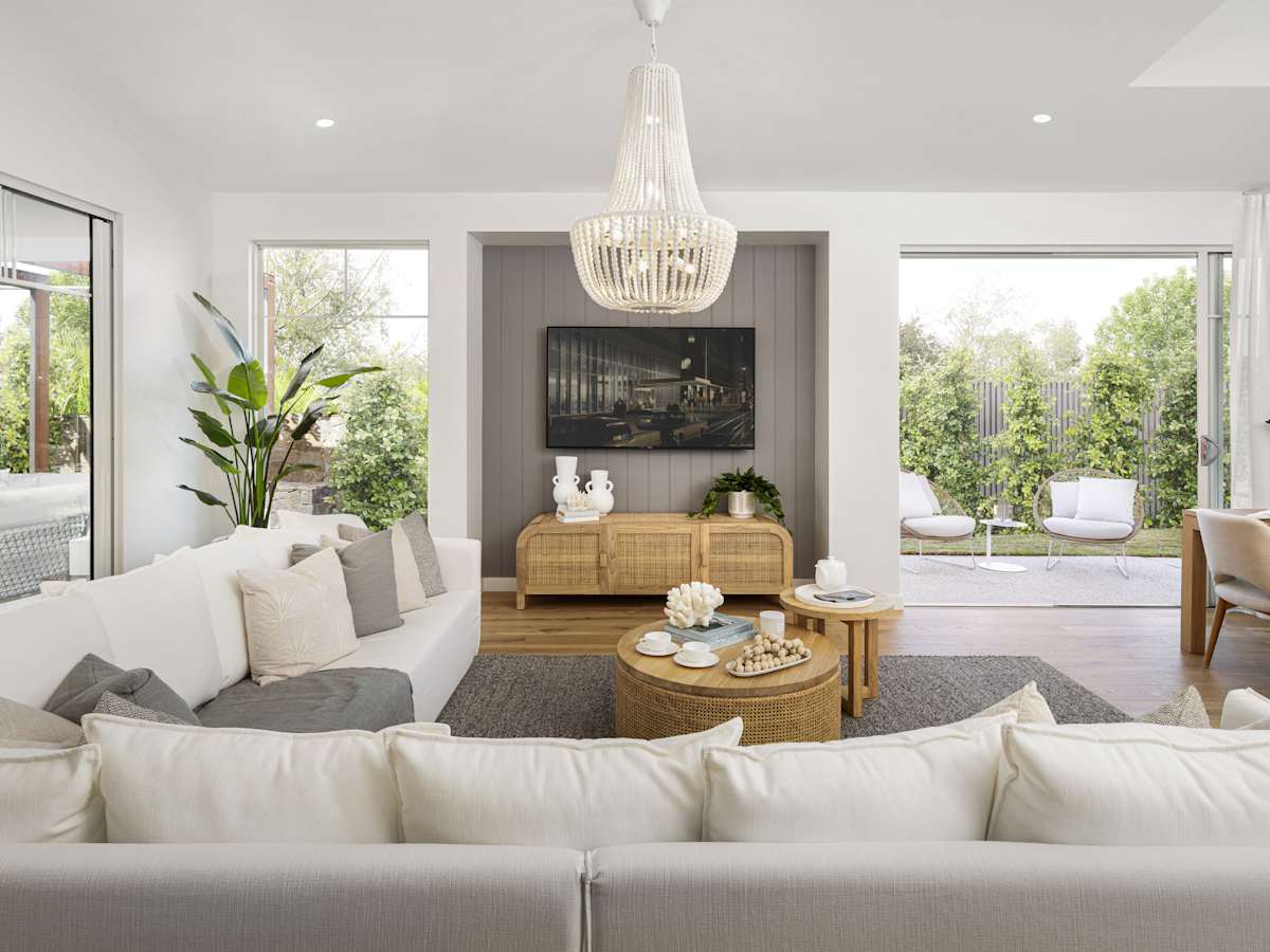 Retreat Grande house design living in Coastal style