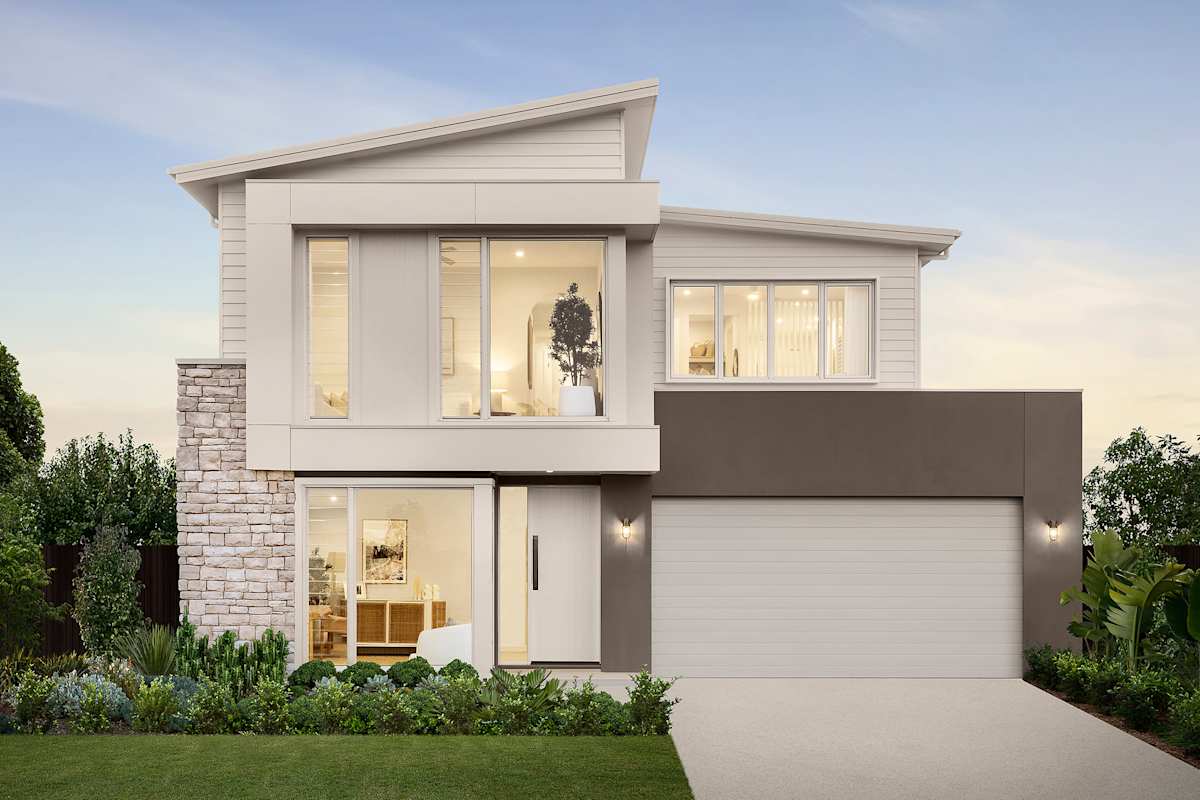 Two Storey Architectural New Home Design