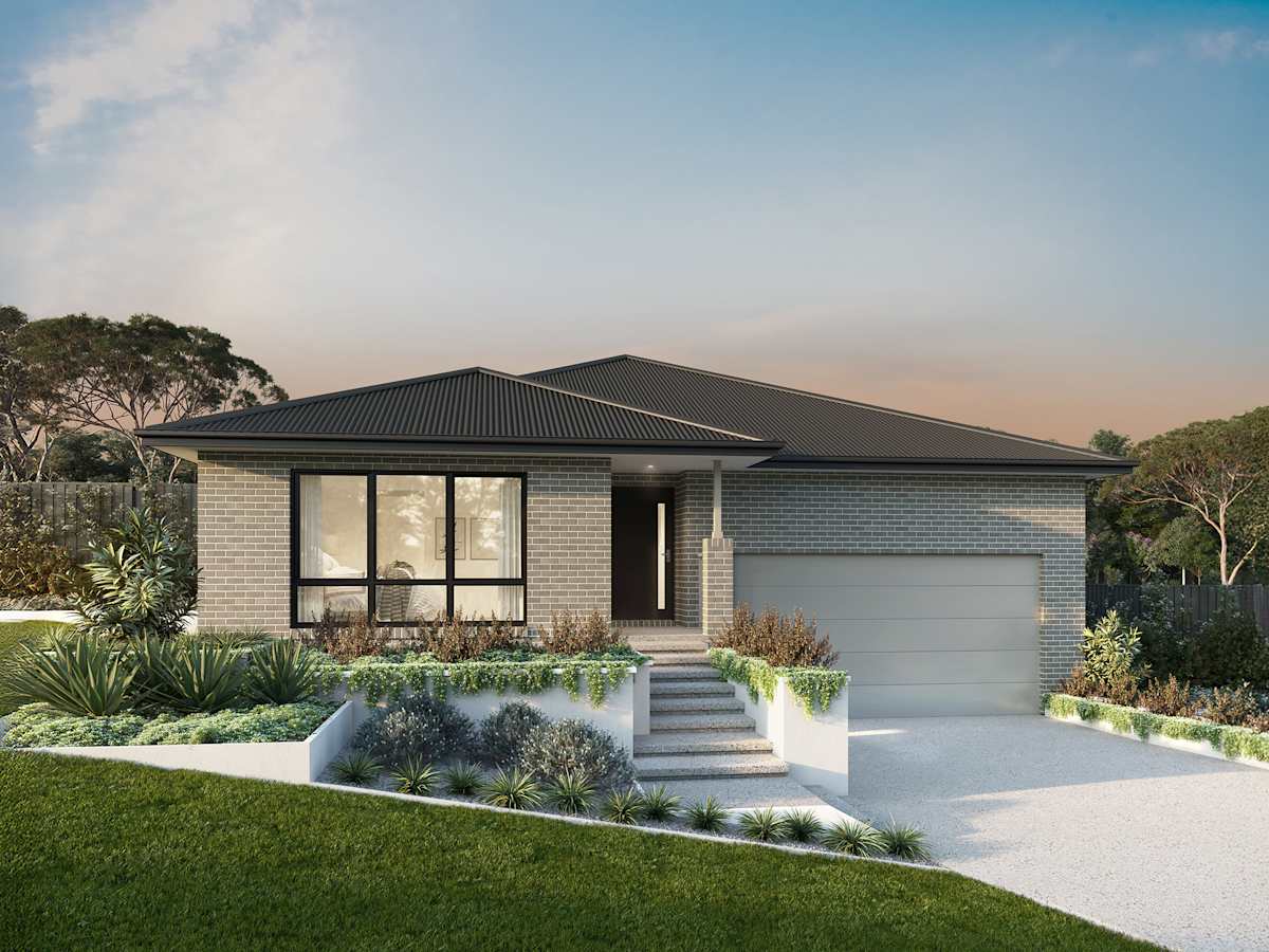Darlington house design with classic facade