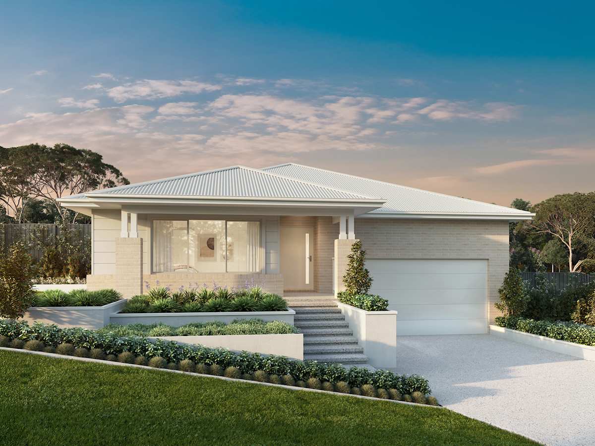 Darlington house design with coastal facade