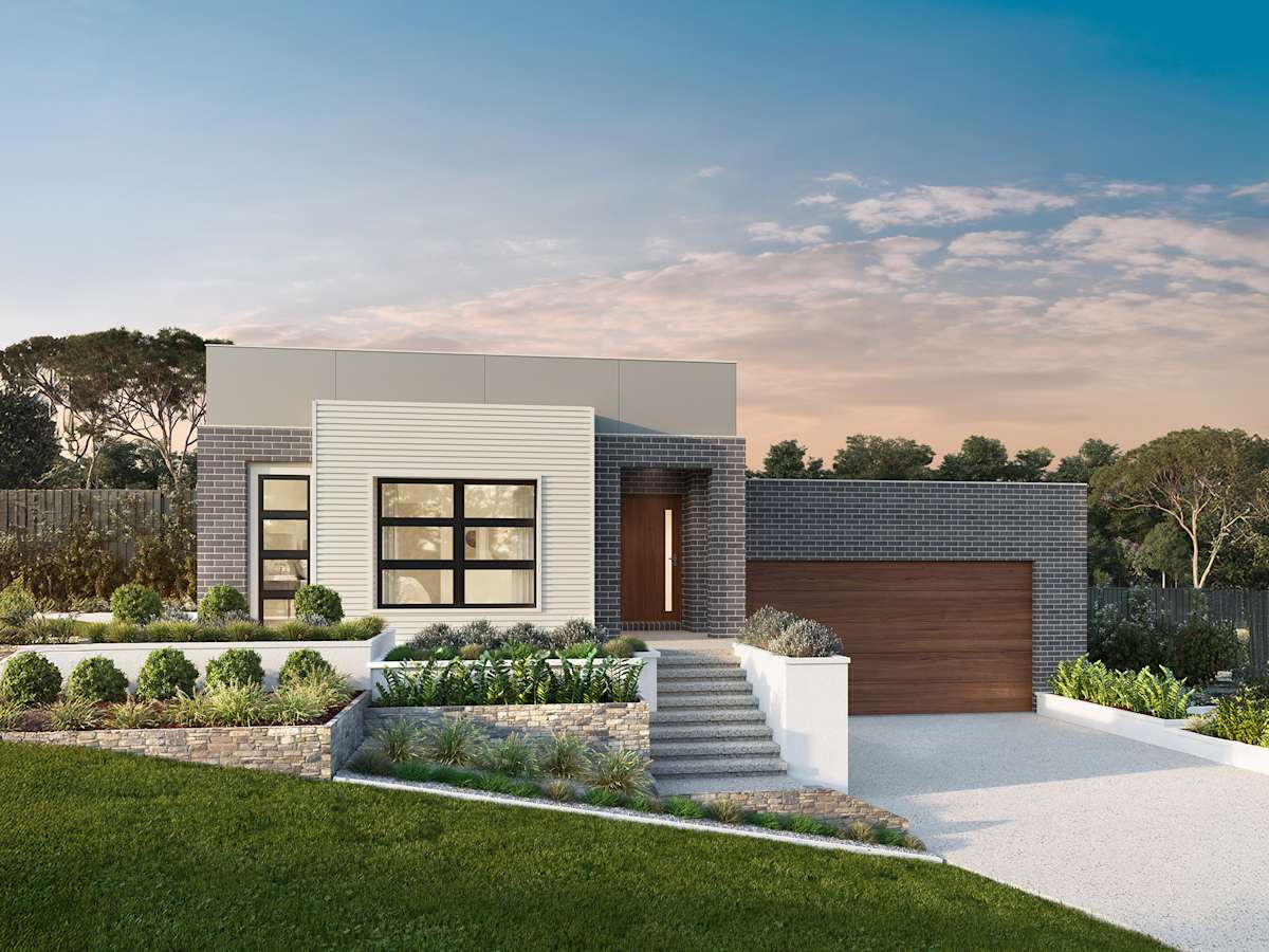 Darlington house design with sheike facade