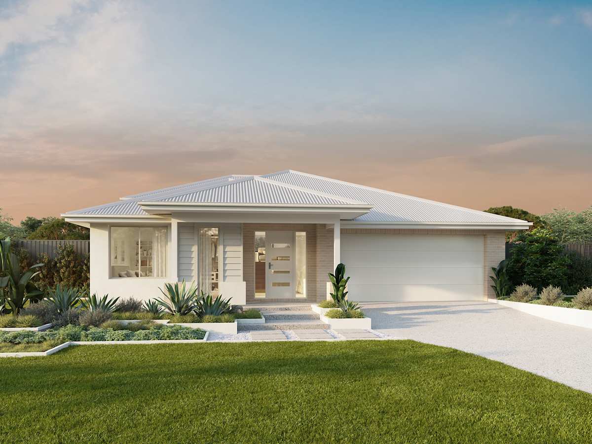 Horizon house design with coastal facade