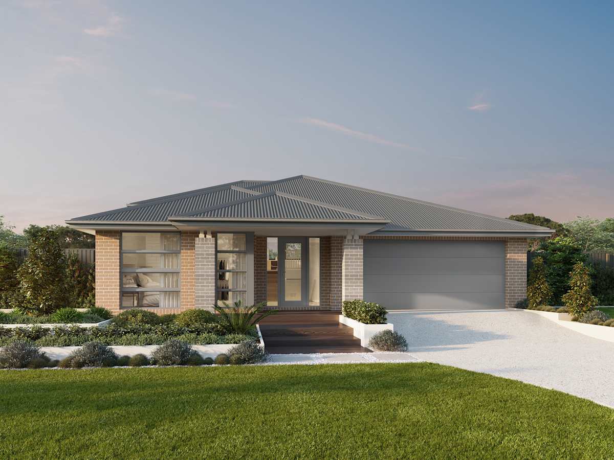 Horizon house design with maya facade