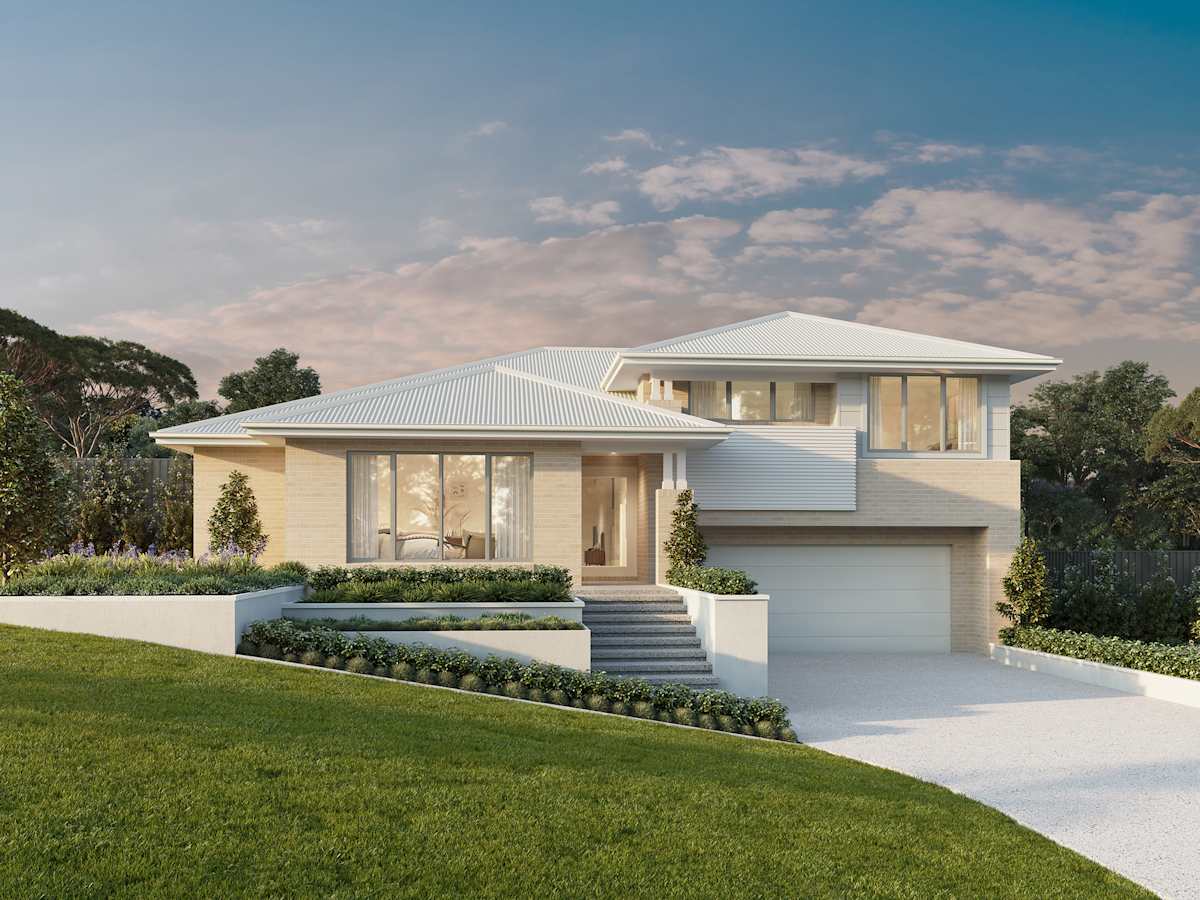 Stirling house design with coastal facade