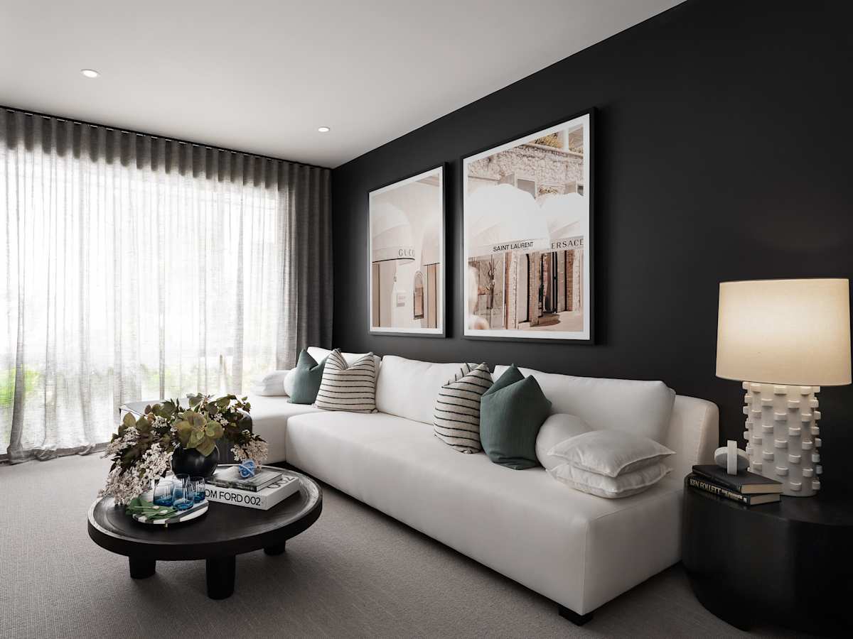 riviera manor house design theatre in contempo style