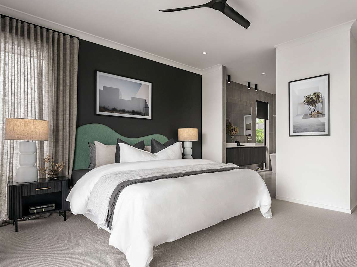 riviera manor house design main bedroom in contempo style