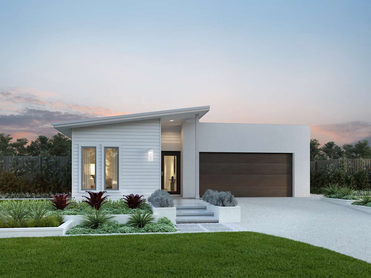 Serrano Two house design with byron facade