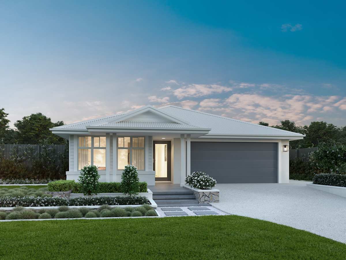 Serrano Three house design with Northport facade