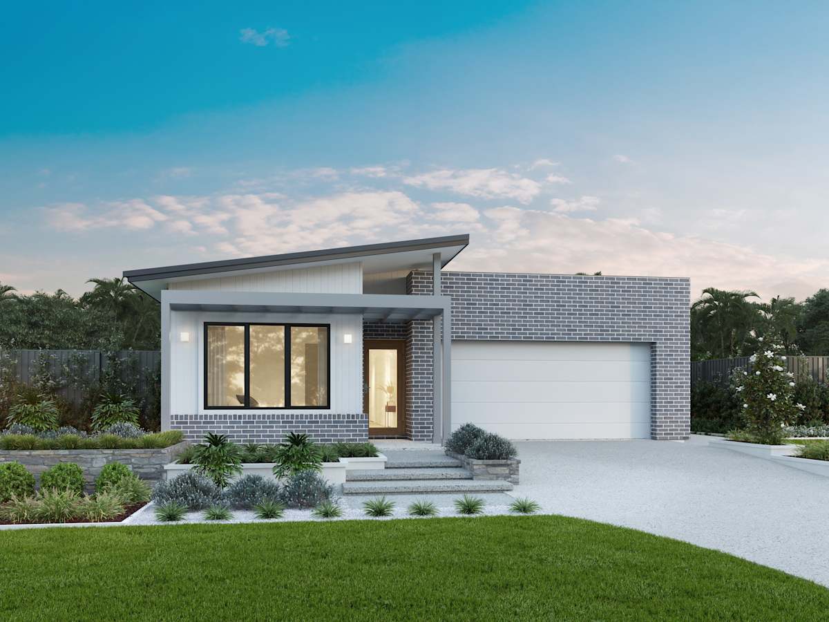Serrano Three house design with bondi facade