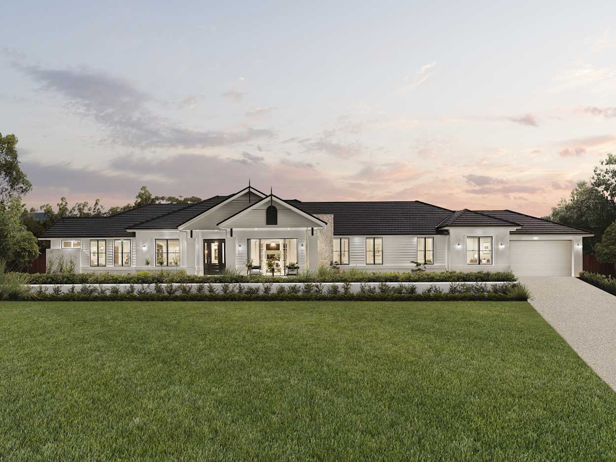 Hermitage Grande Manor house design - Acreage