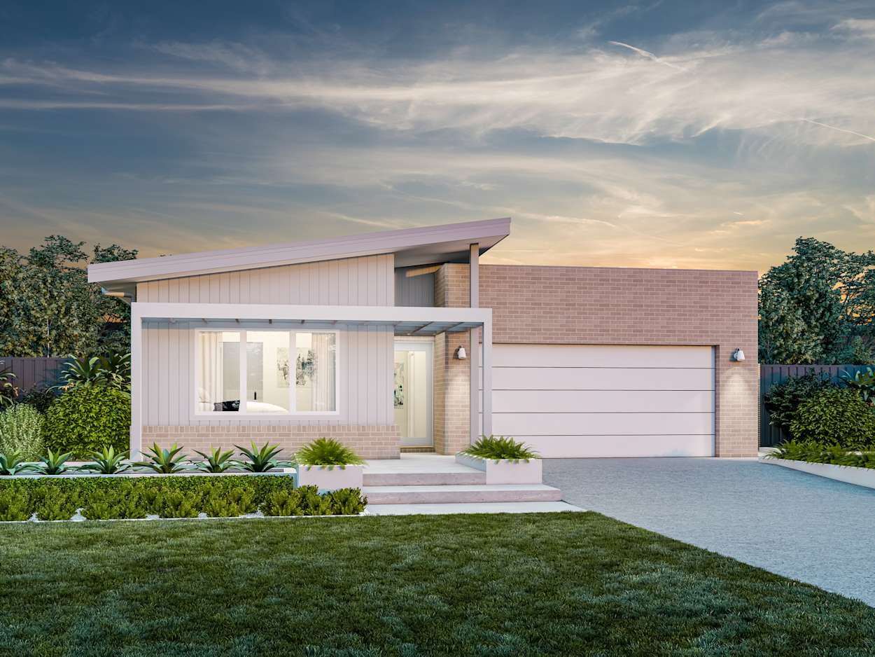 Bragado house design with bondi facade