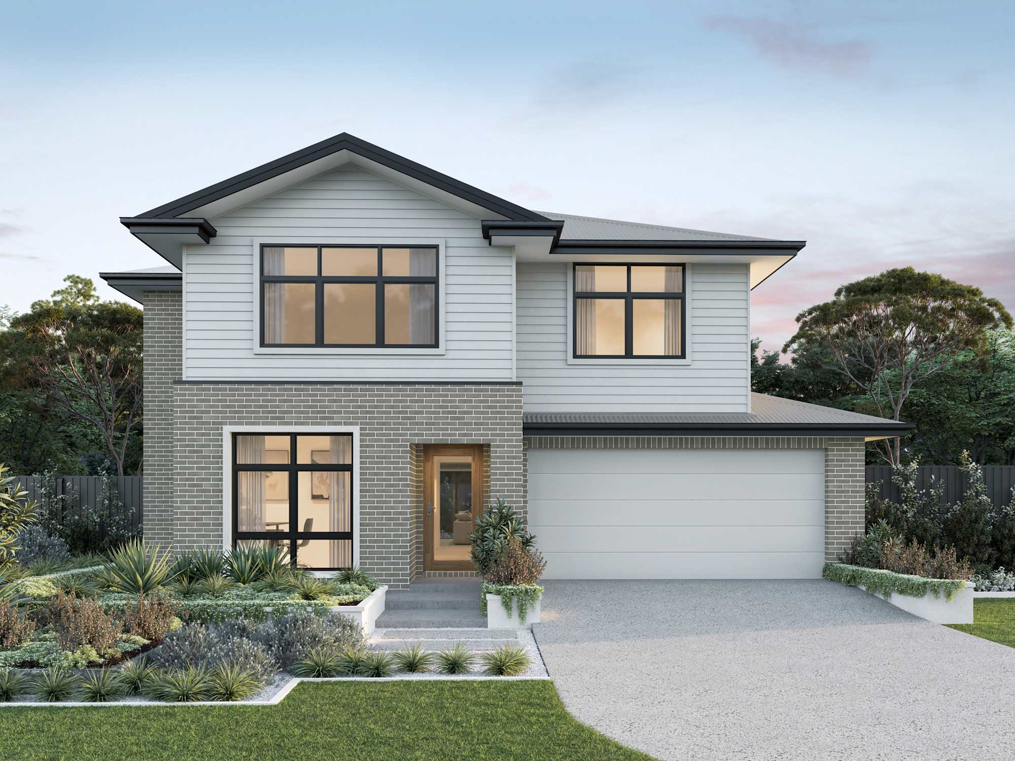Amaya One house design with Beachside facade