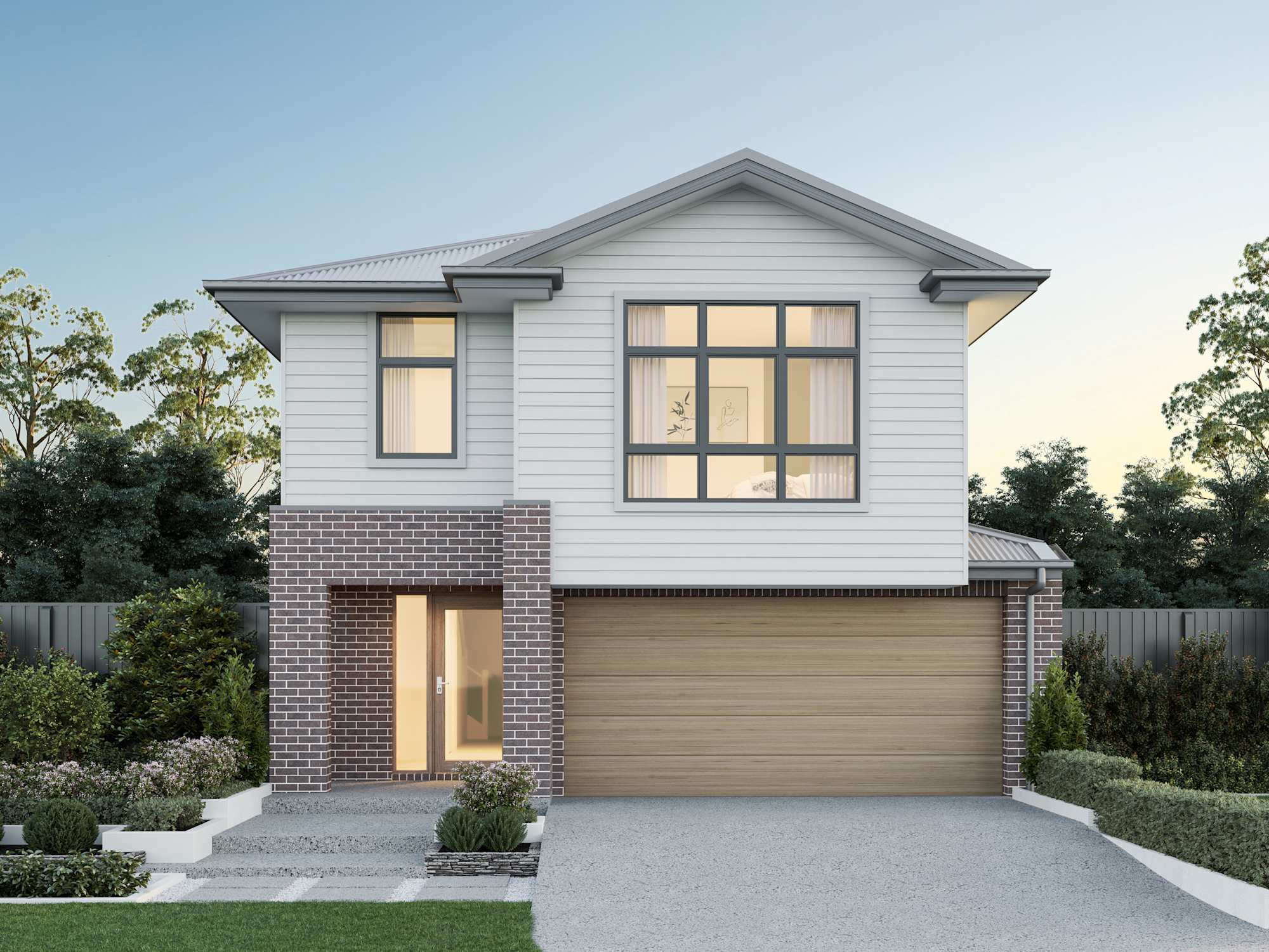 Clemente One house design with Beachside facade
