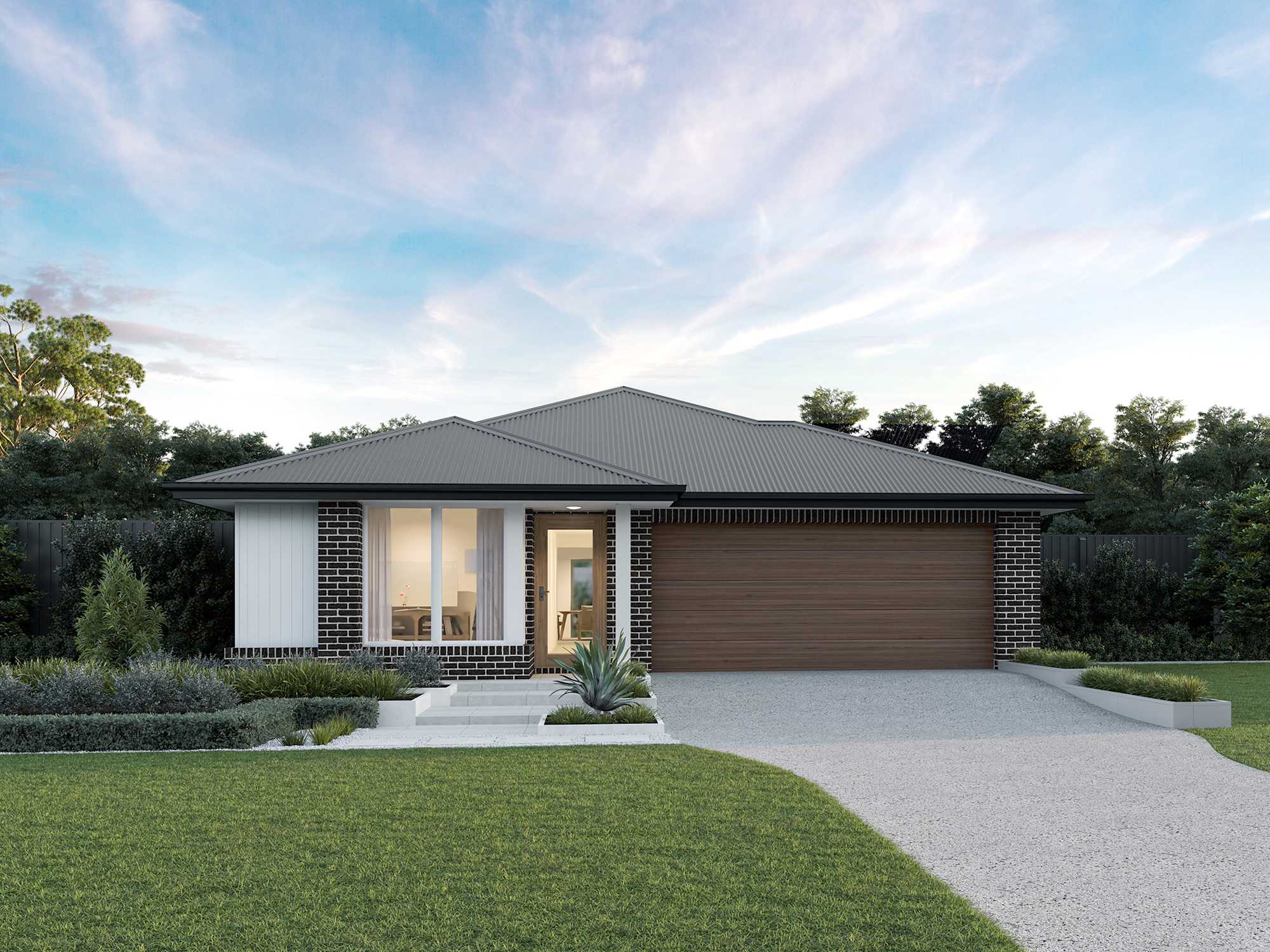 Salamanca One house design with Savannah facade