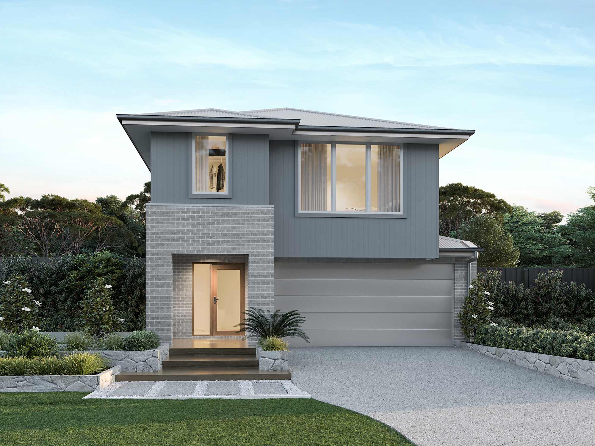 Luka One house design with Wilderness facade