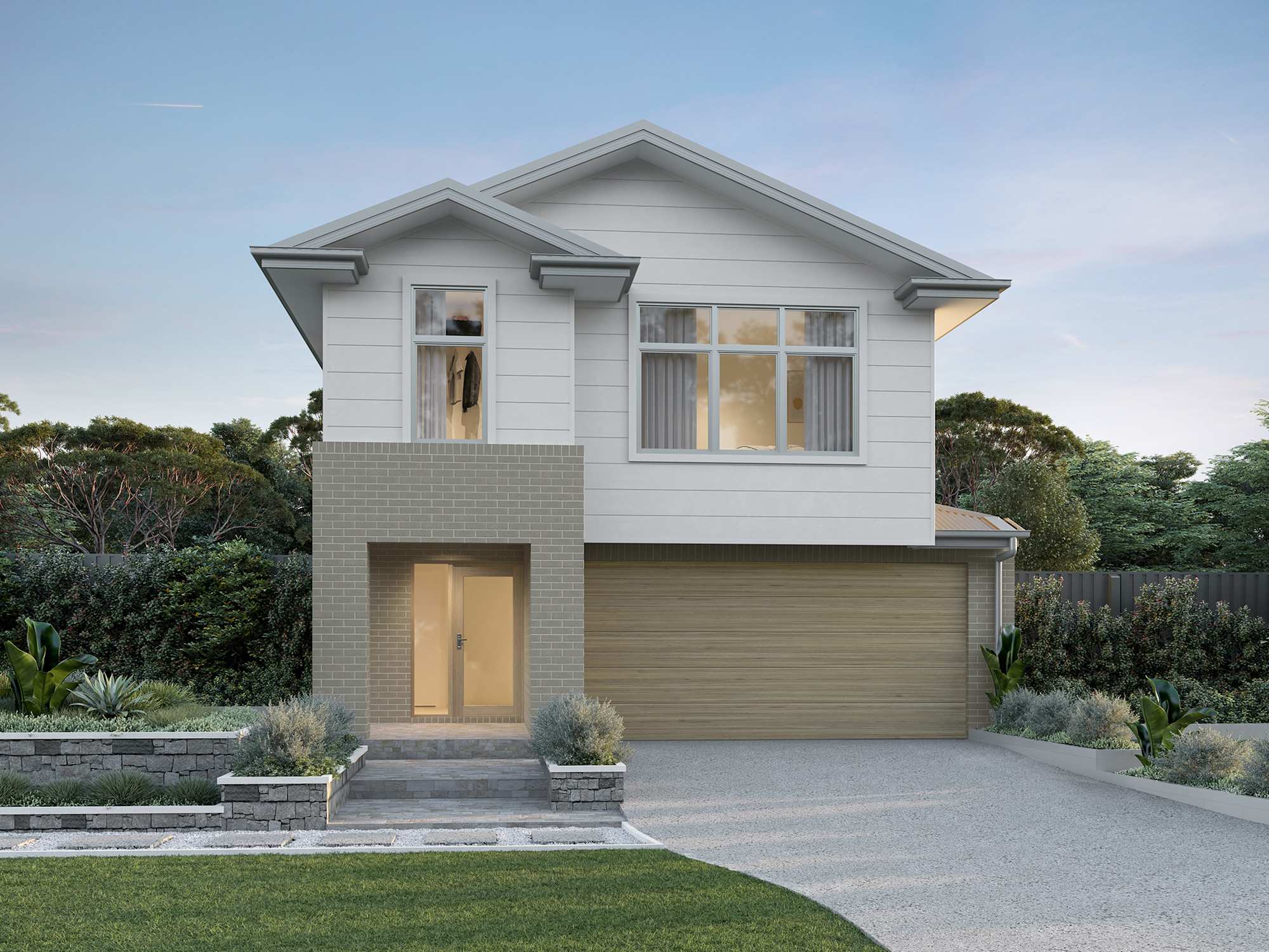 Luka One house design with Sierra facade