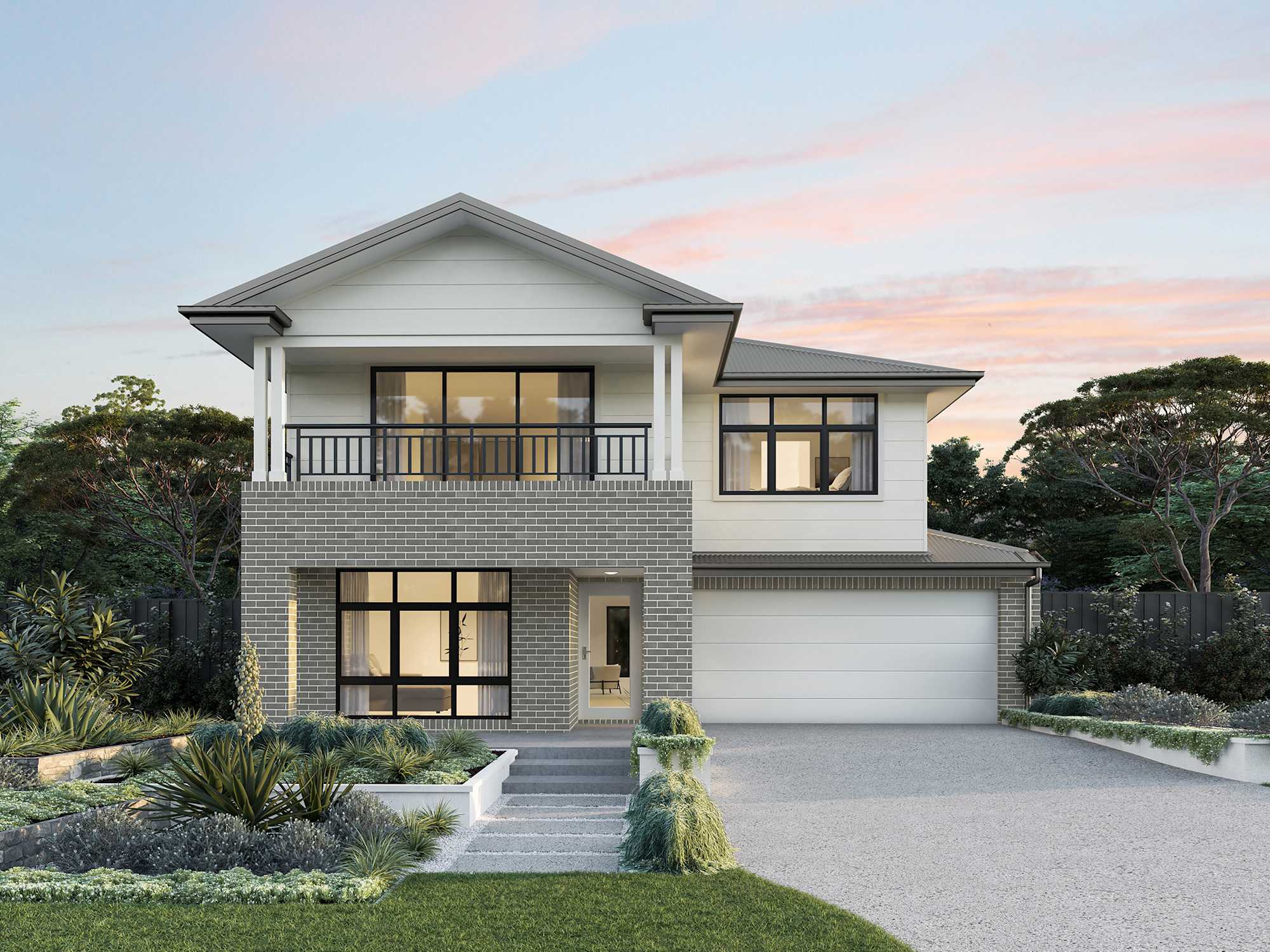 Lurento One house design with Sierra facade