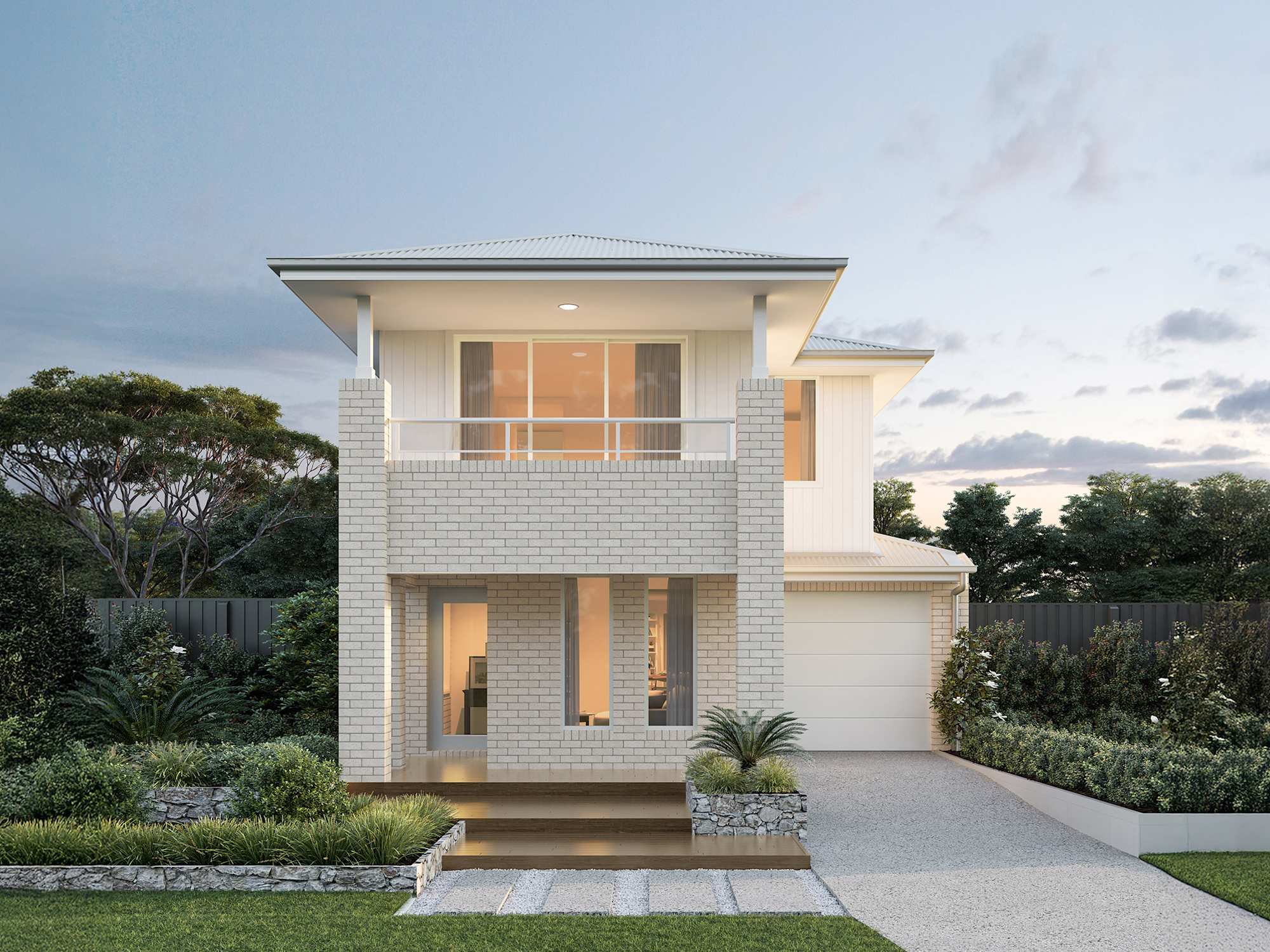 Palencia Two house design with Wilderness facade