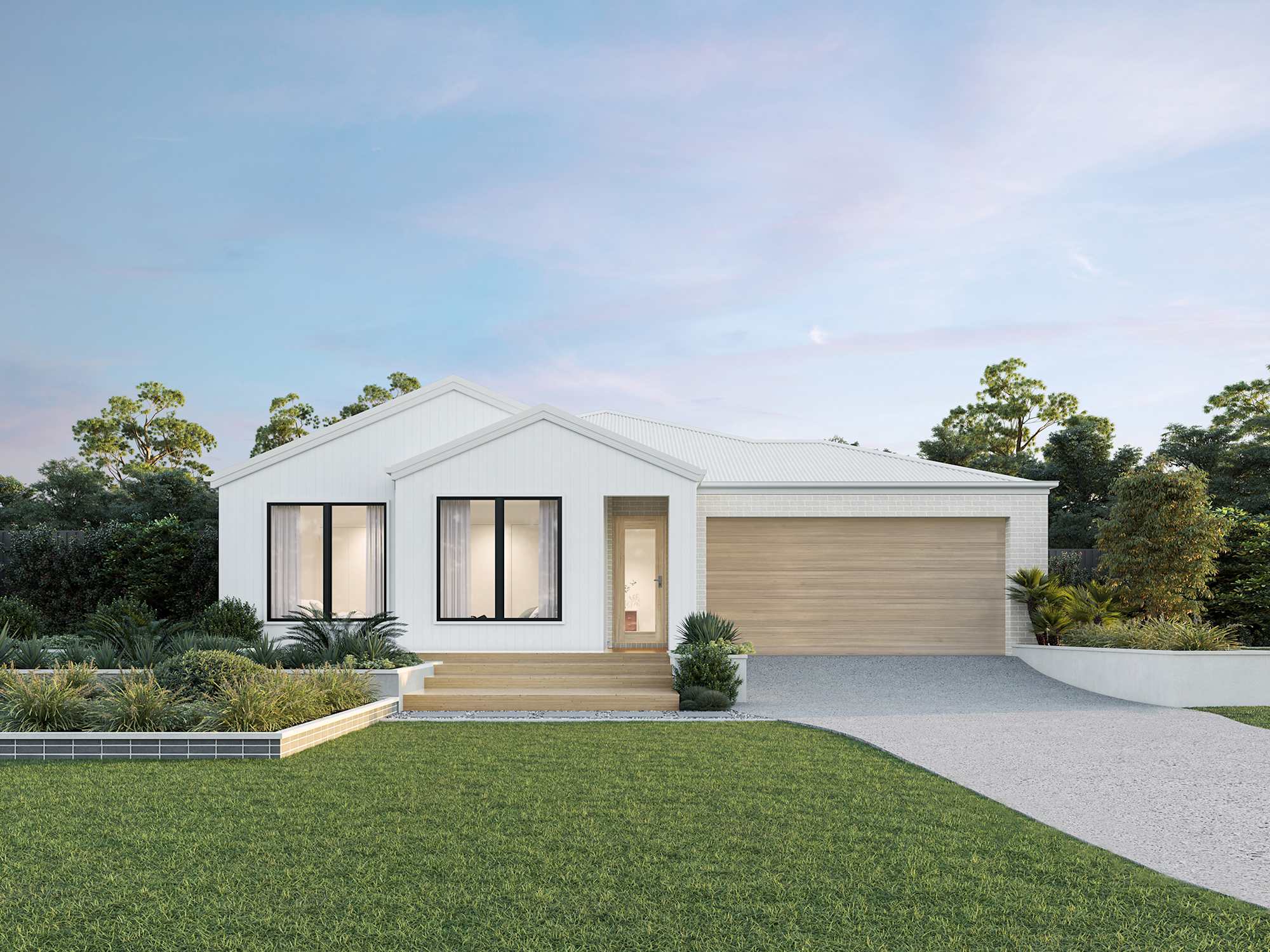 Toledo One house design with Nordic facade