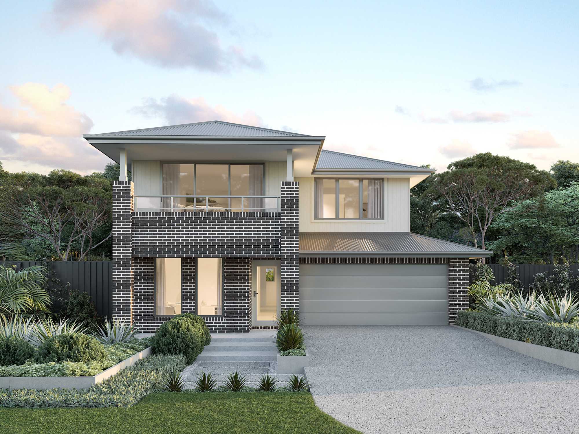 Valiente One house design with Wilderness facade