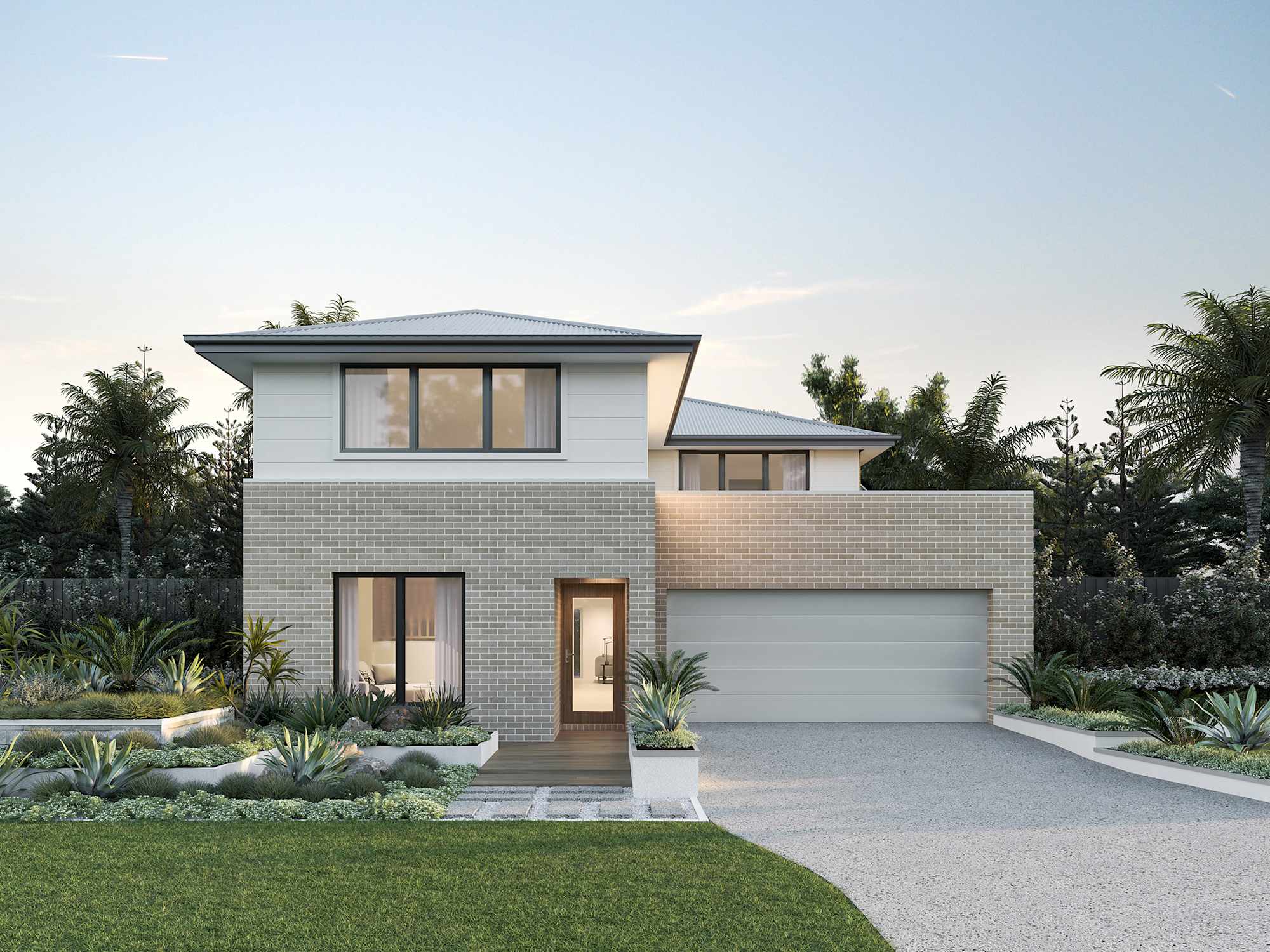 Ventura One house design with Classic facade