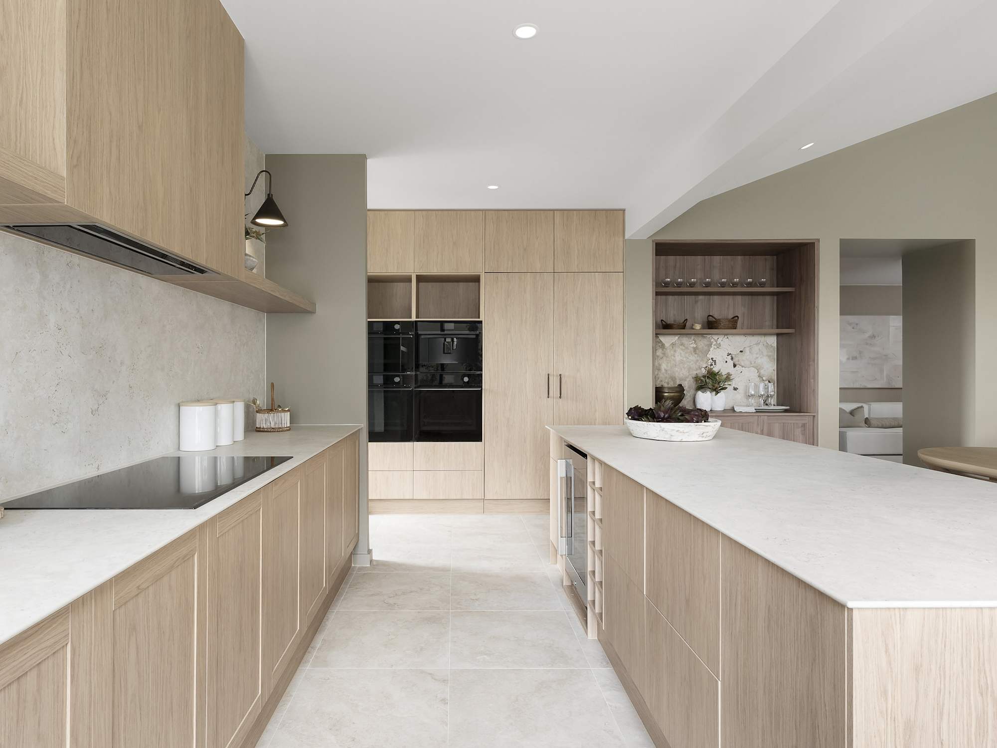 Cranbourne Executive House Design Kitchen in Contempo Style