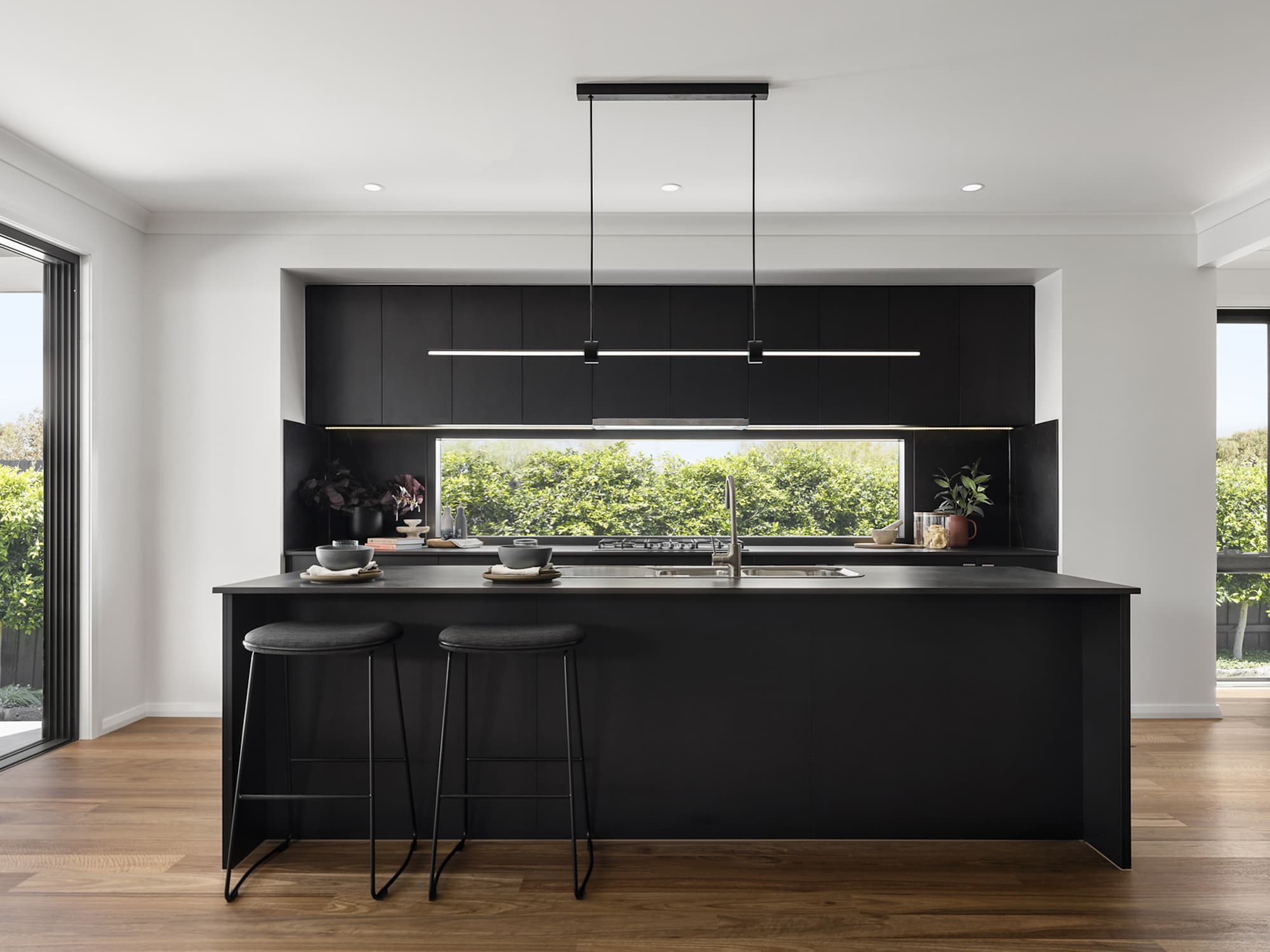 Lagos One House Design Kitchen in Contempo style