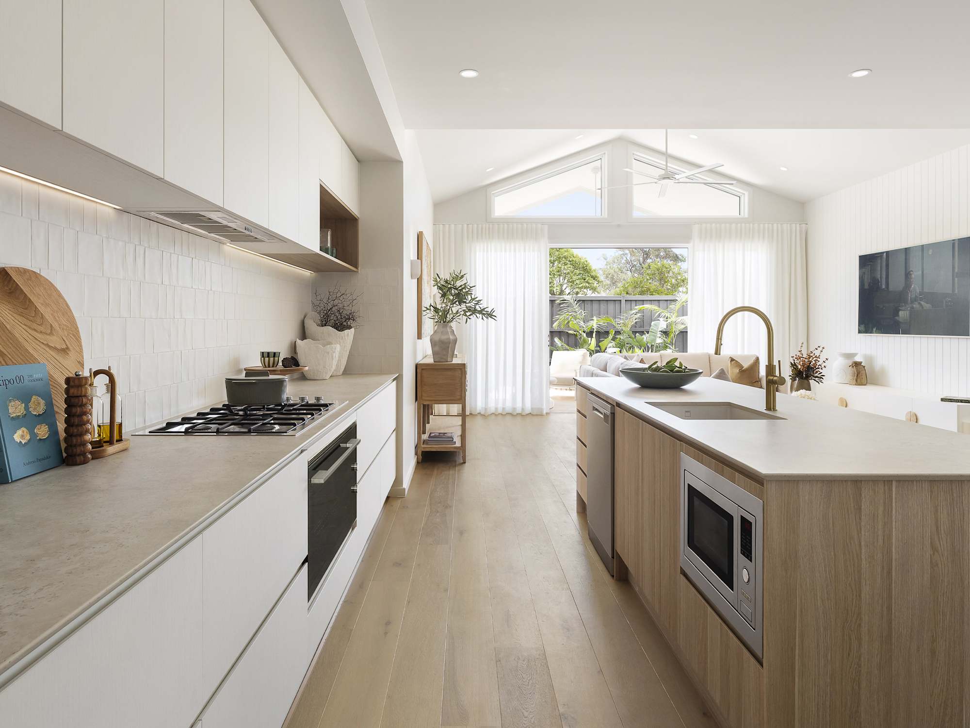 Aria 28 House Design Kitchen  Living in Coastal style