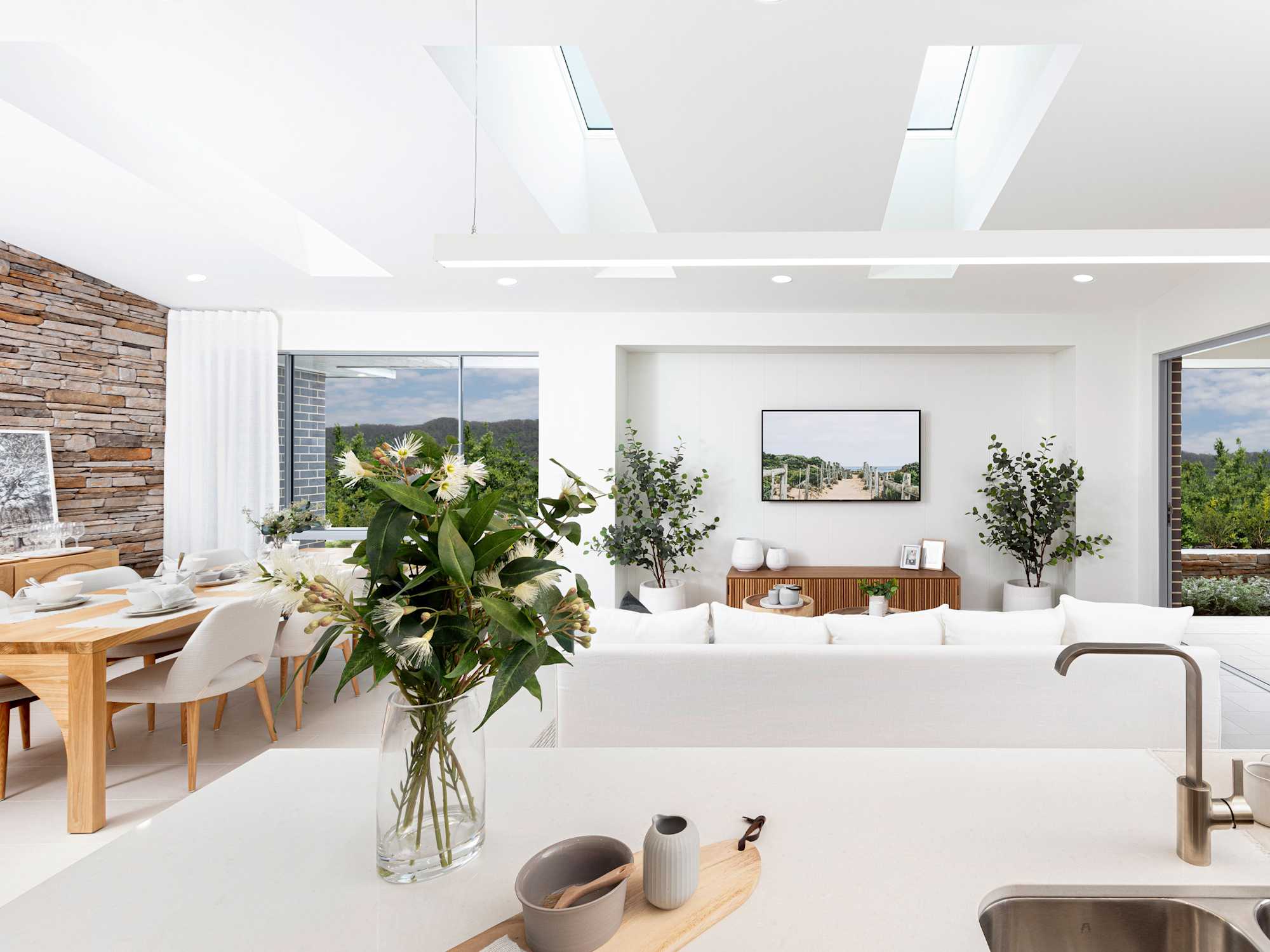 Havana Executive House Design Kitchen Dining Living in Urban Style