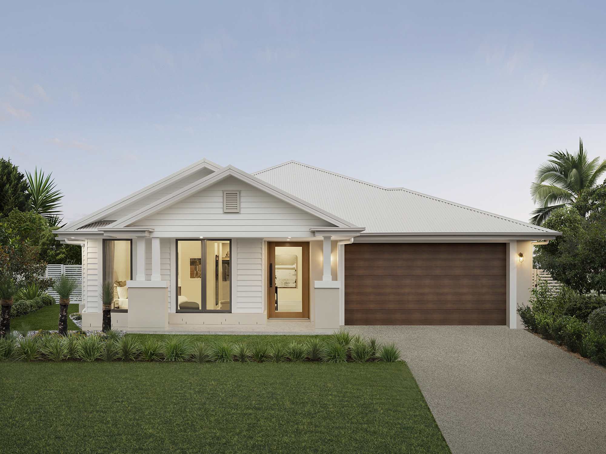 St Tropez Encore House Design Whitehaven Facade in Urban Style
