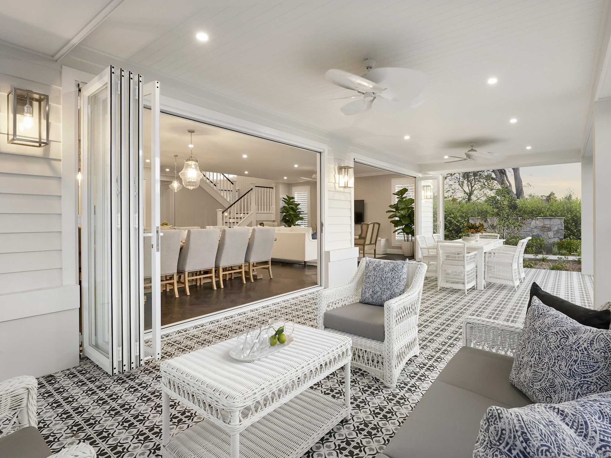 Panorama 39 house design Alfresco in Classic style