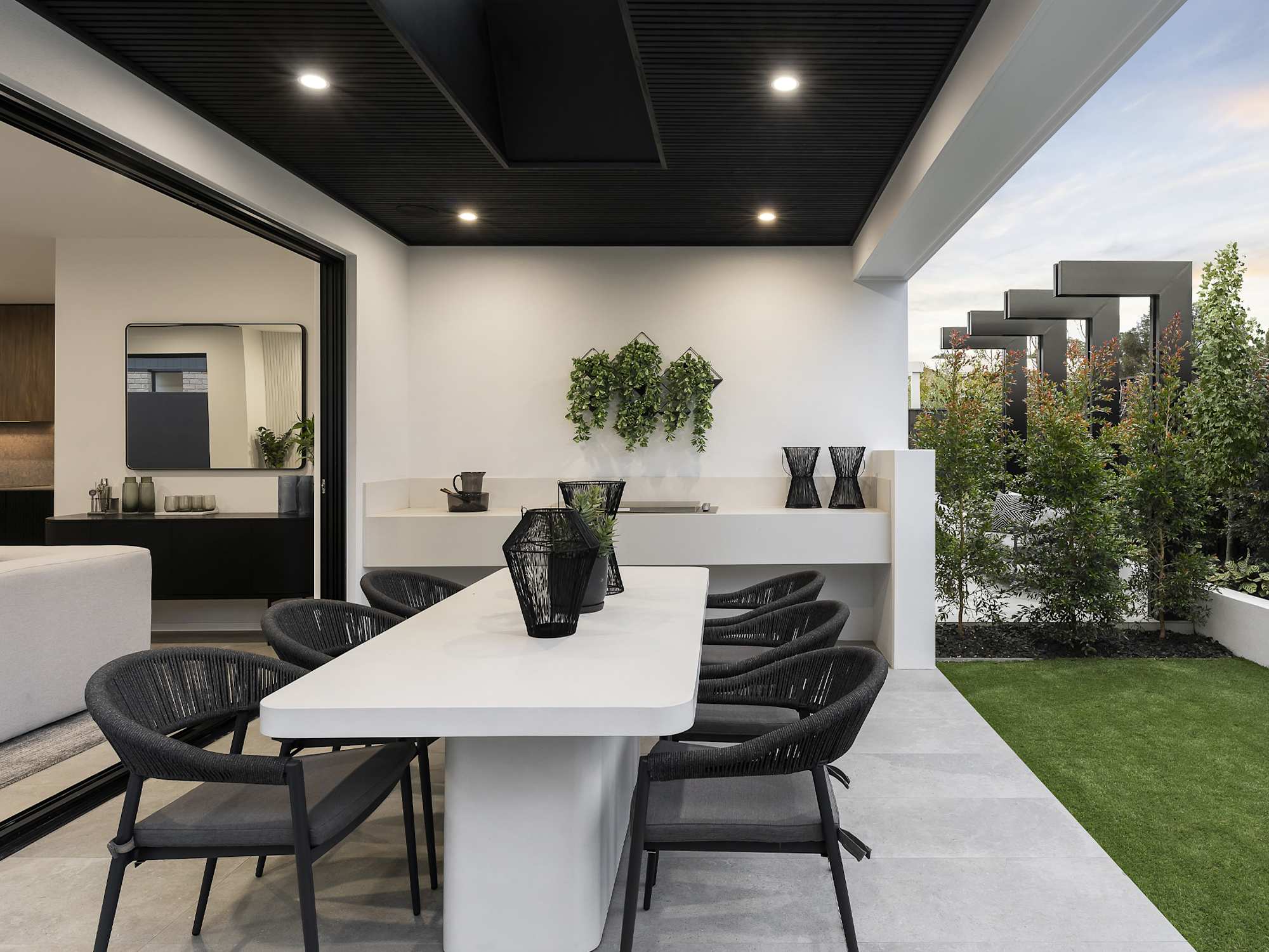 Beachmere Encore House Design Alfresco in Contempo style