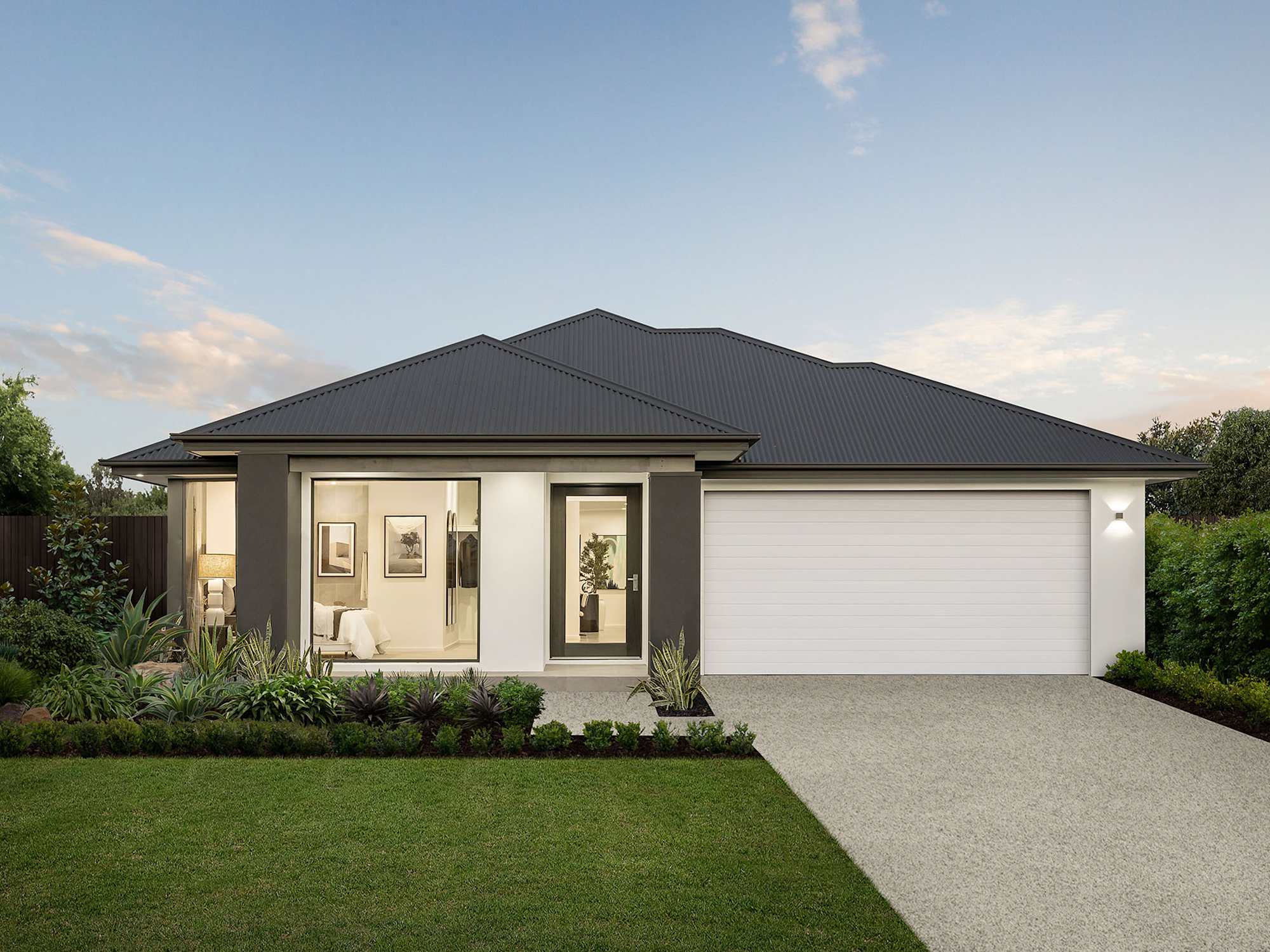 riviera manor house design with icon facade