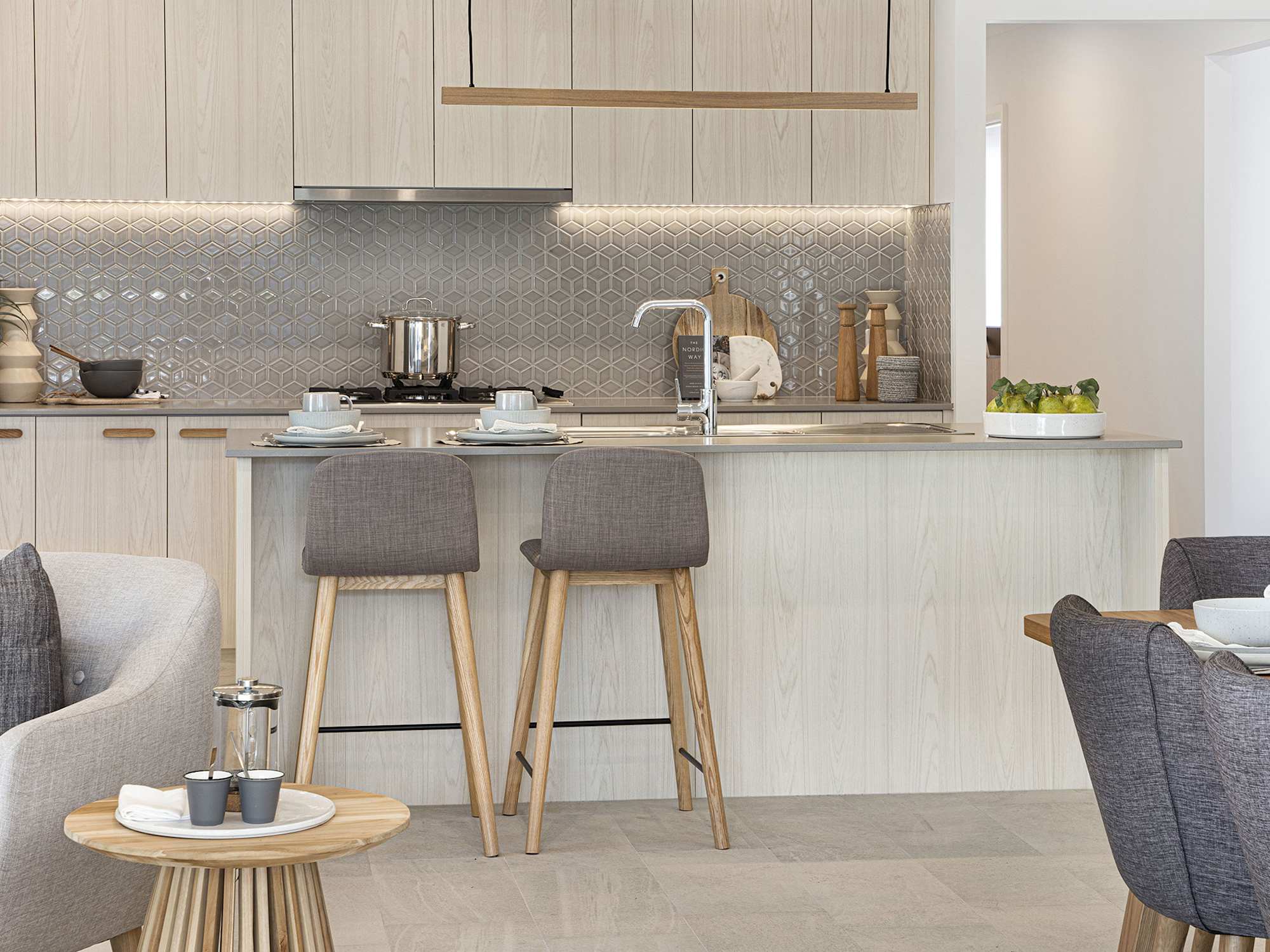 Lucia One House Design Kitchen - Affordable Home Designs