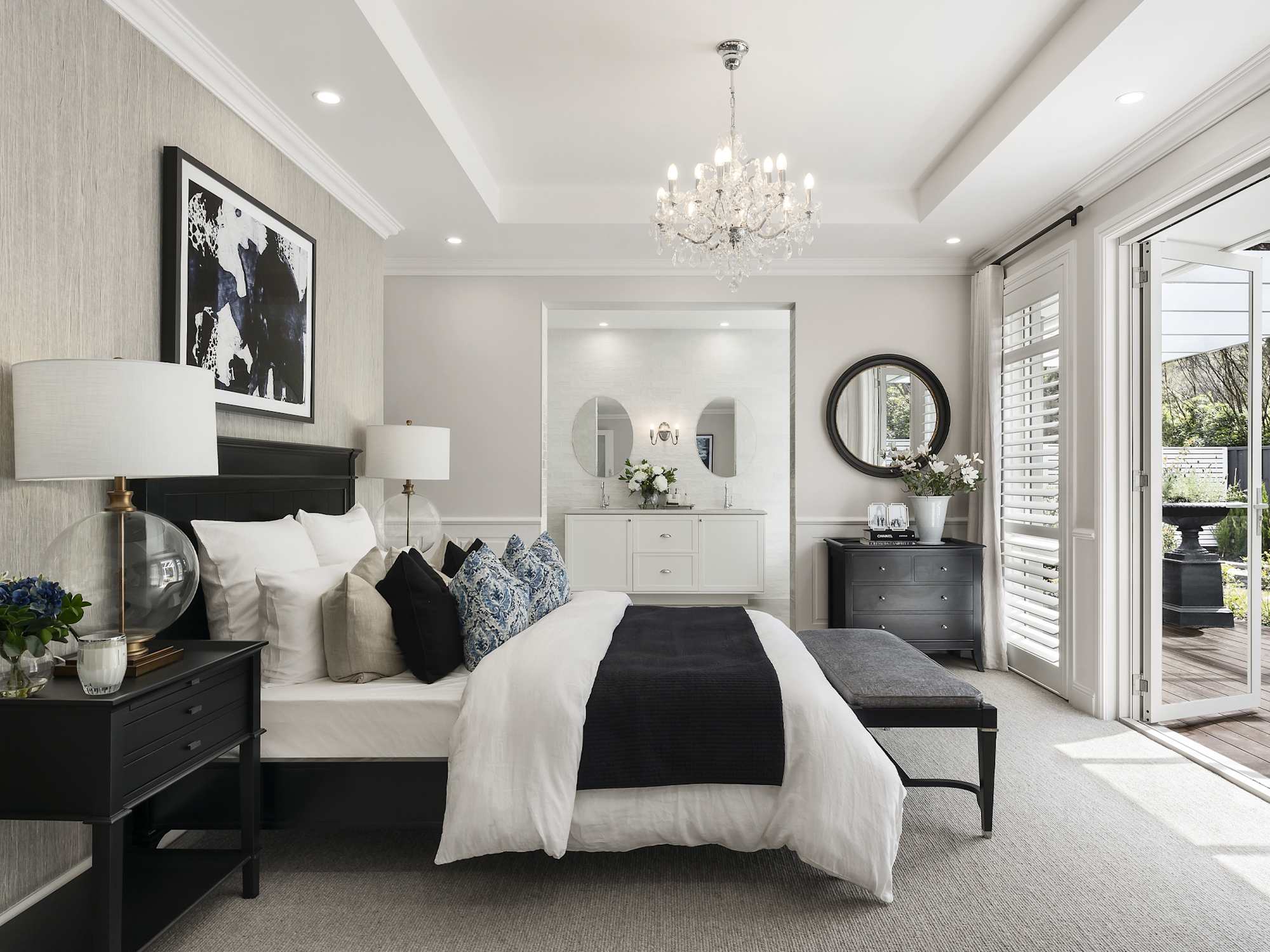 Bronte Executive Grande Manor One House Design Main Bedroom - Parisian Interior Style