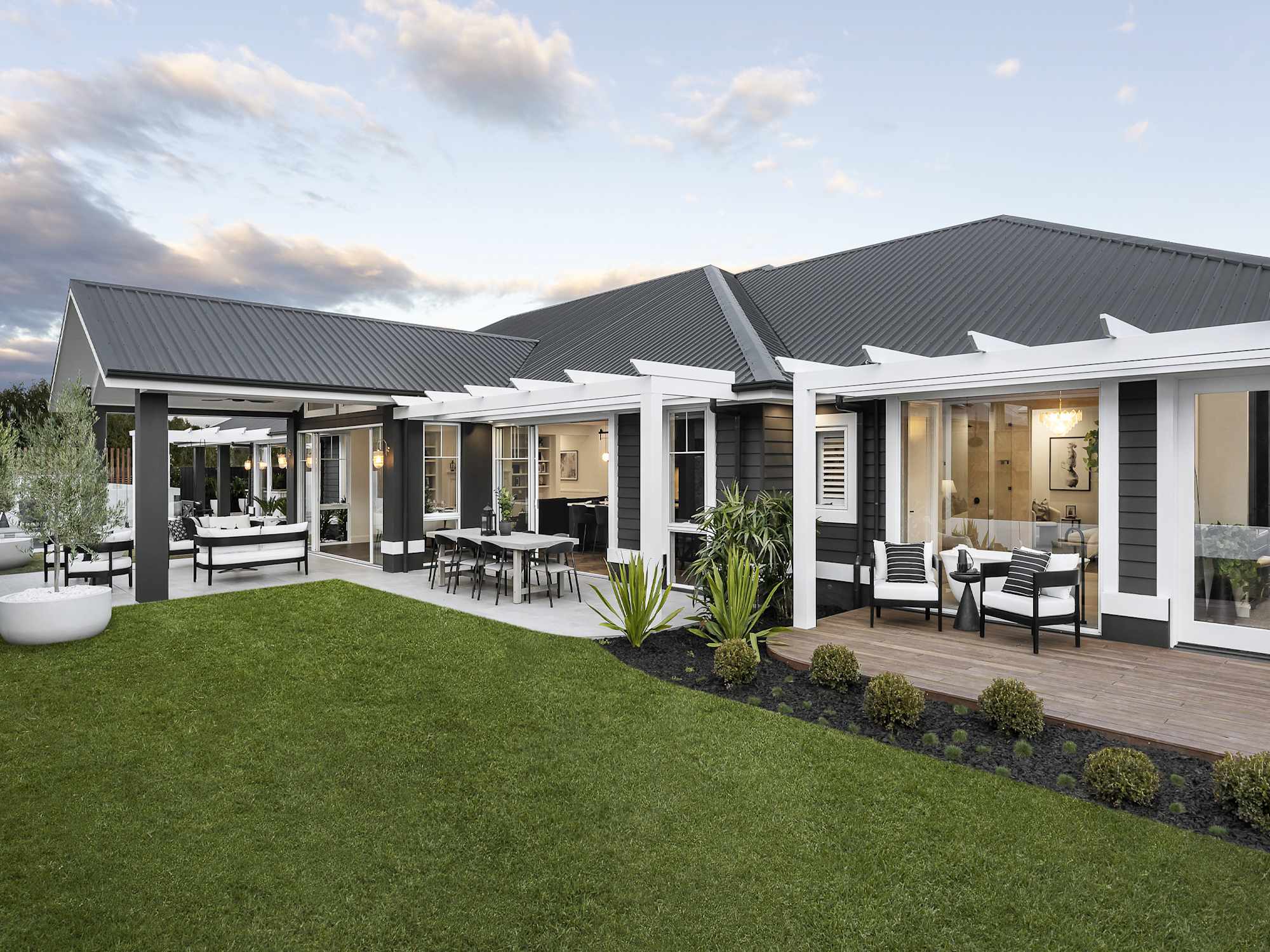 hermitage grande encore house design alfresco - Timeless Country Living