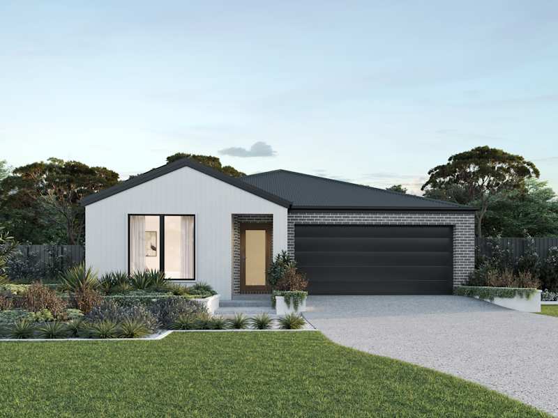 Almeria Three house design with Nordic facade