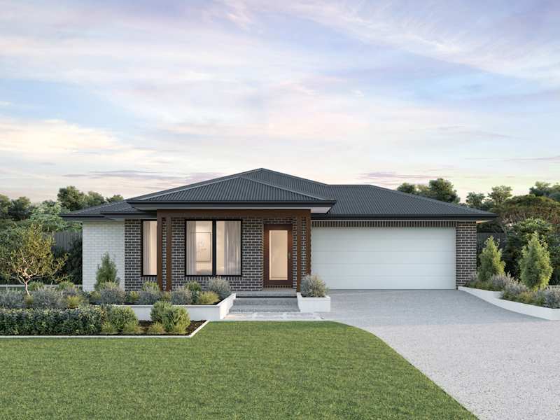 Amalfi One house design with Highland facade