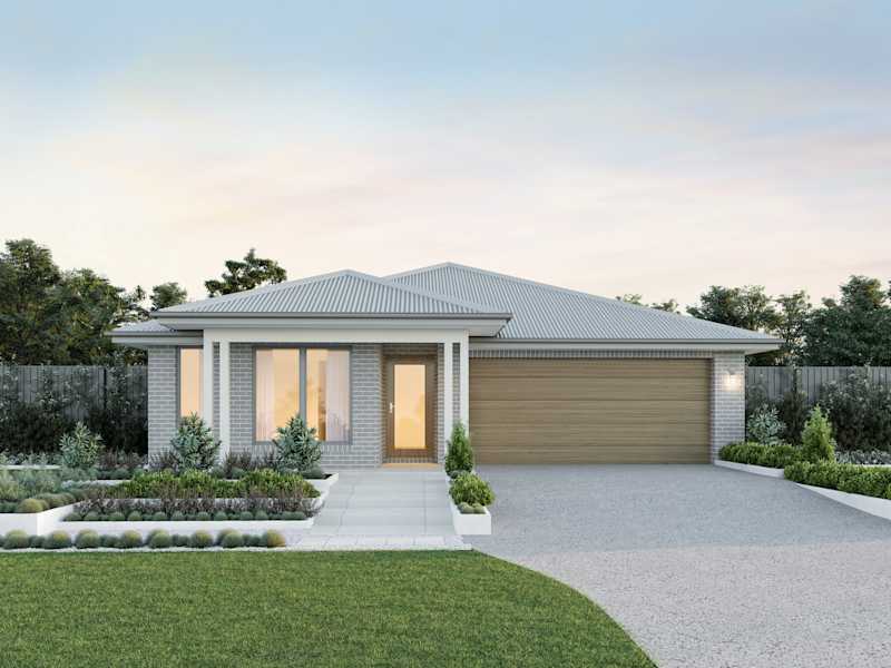 DeLorean One house design with Highland facade